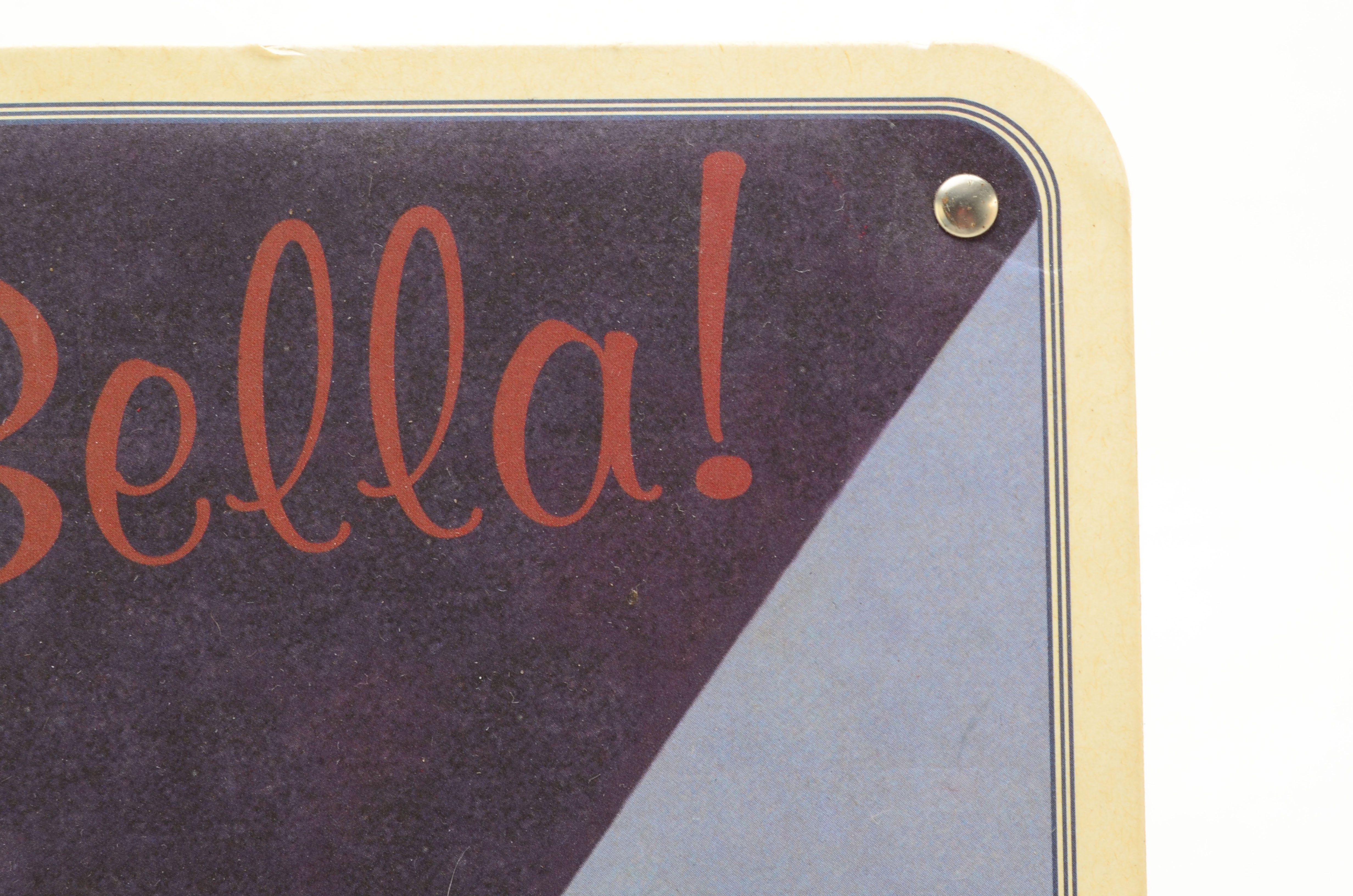 Italian Vespa Club Advertising Perpetual Calendar