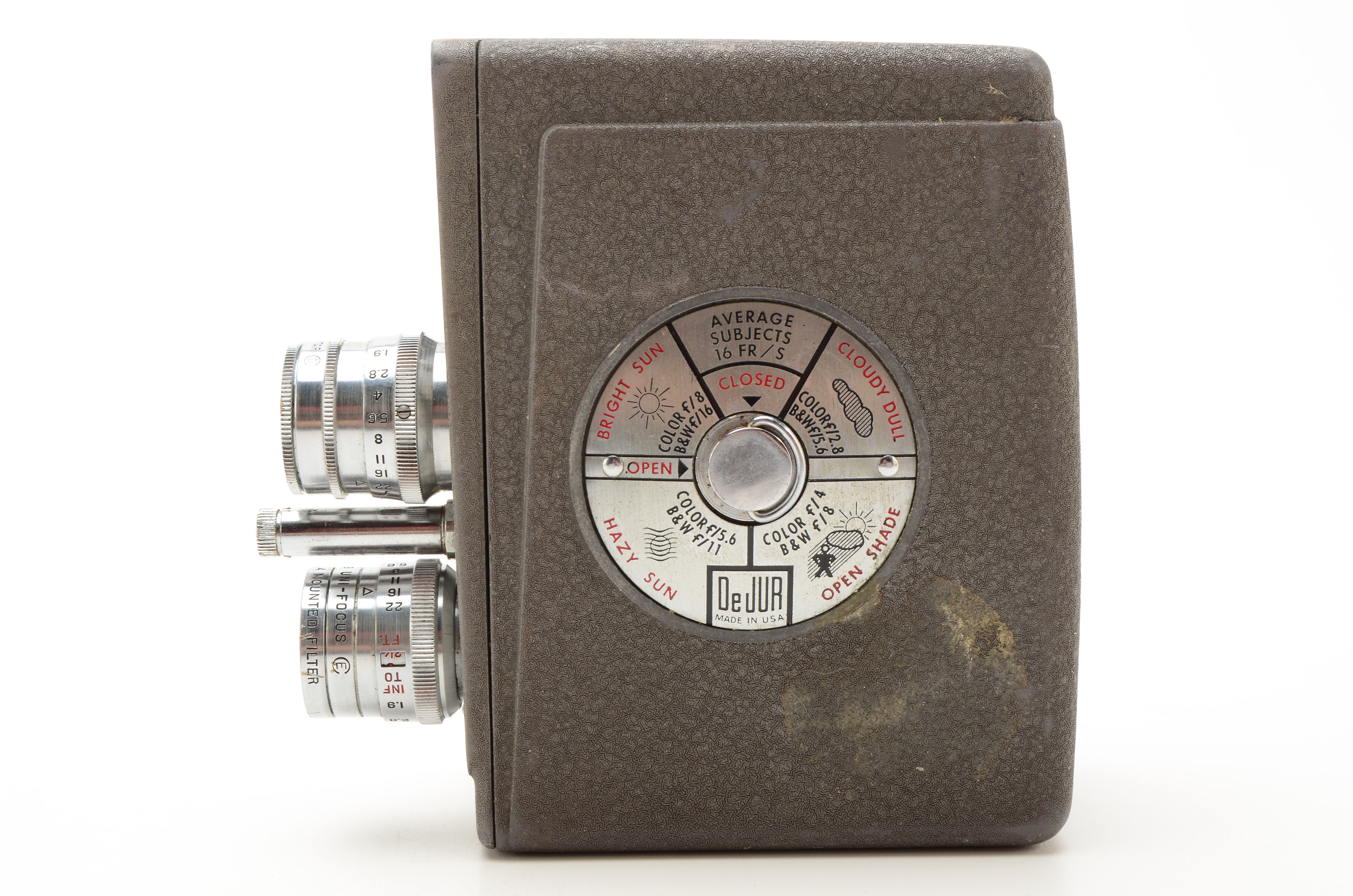 DeJUR Movie Camera, 1950s