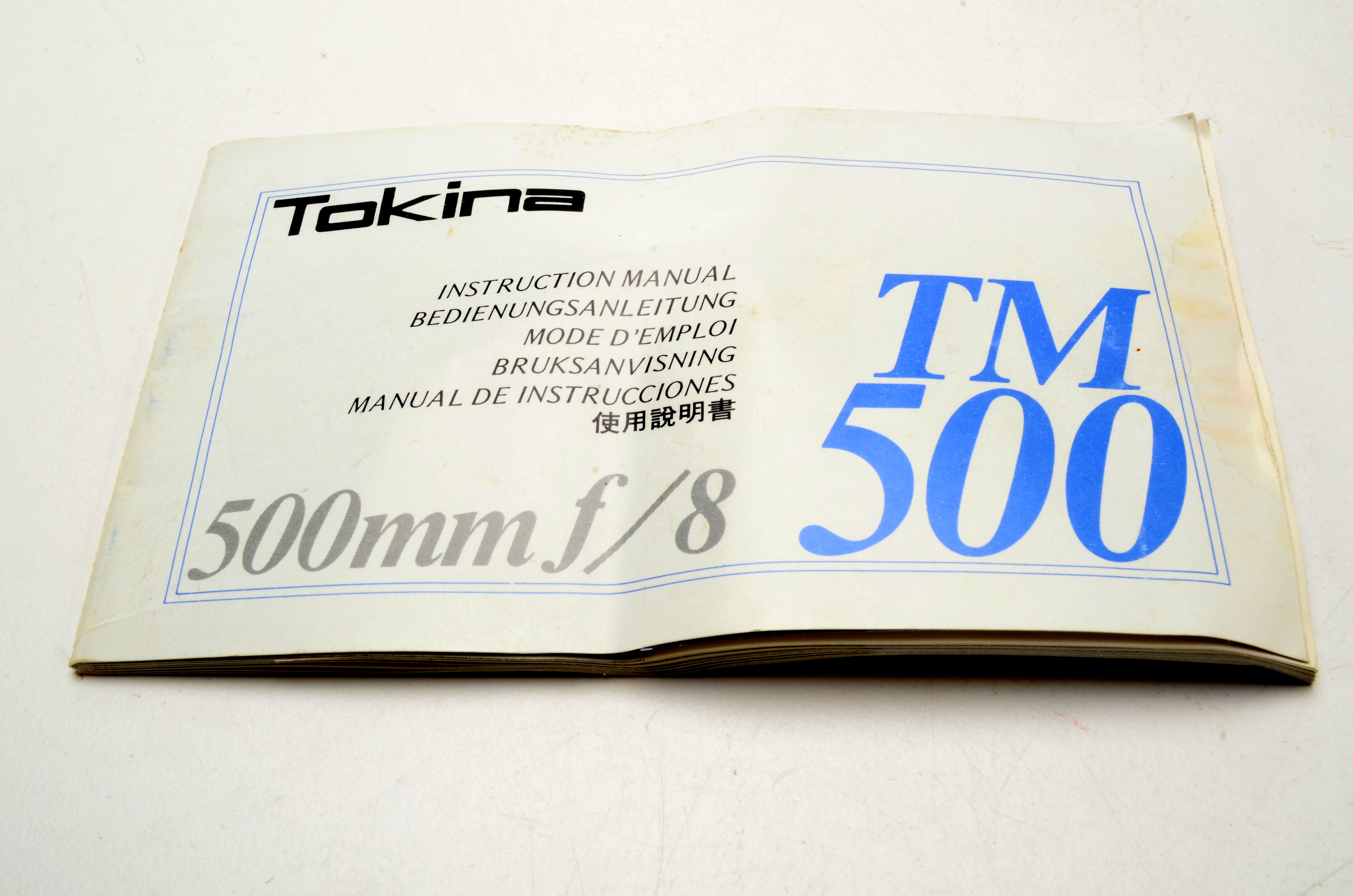 RMC Tokina 500mm 1.8 Lens
