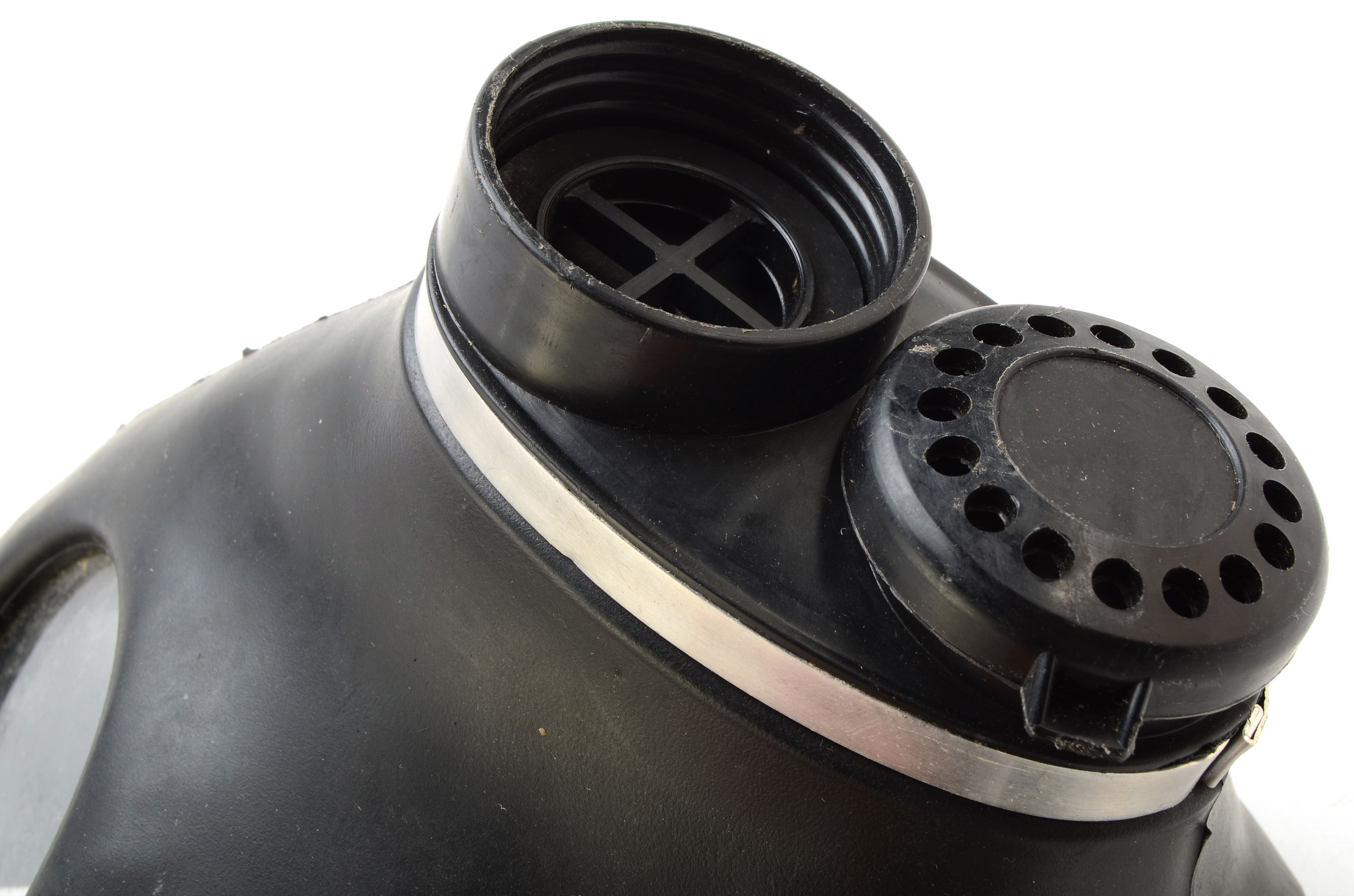 Two Vintage Gas Masks