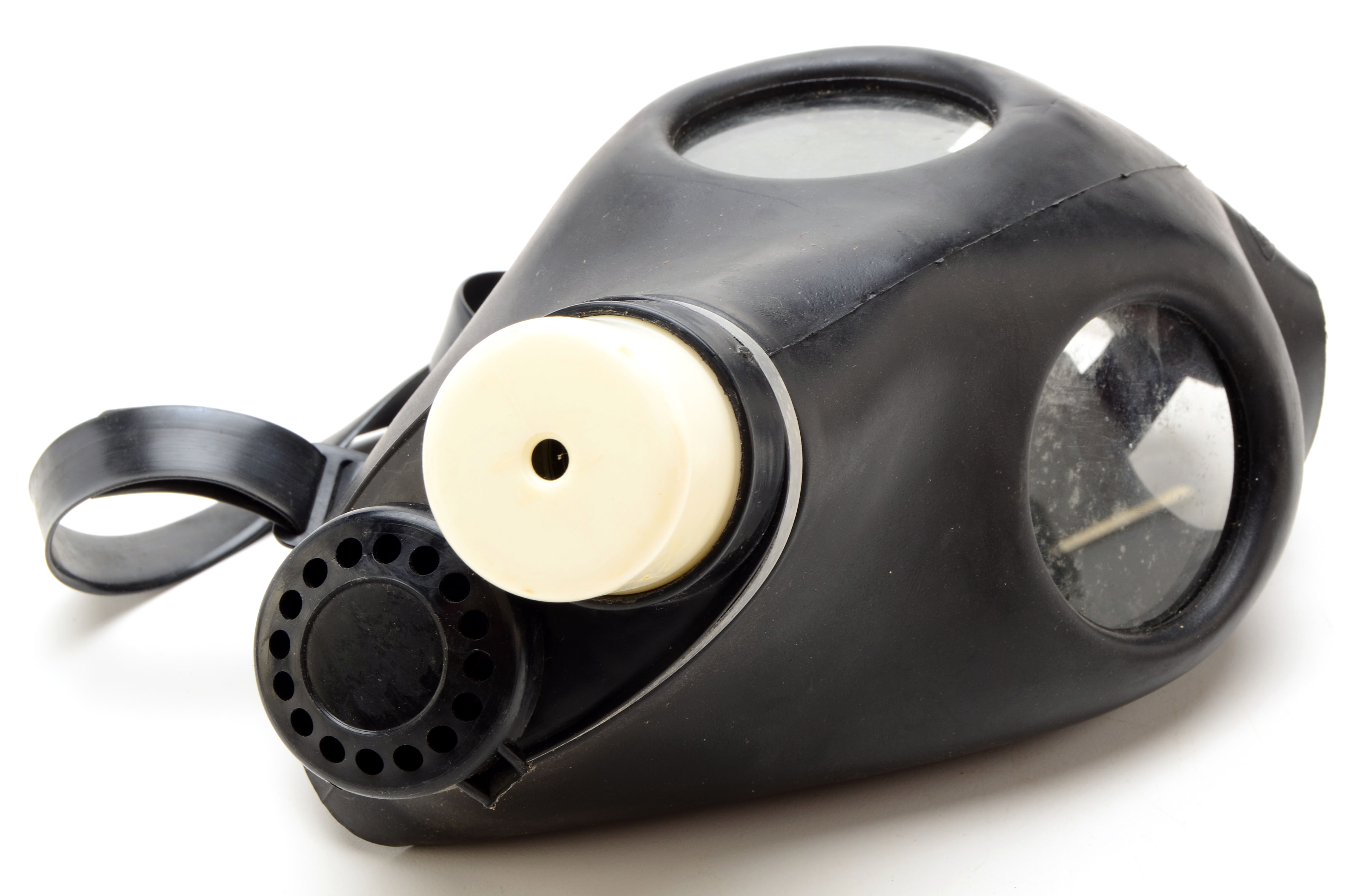 Two Vintage Gas Masks