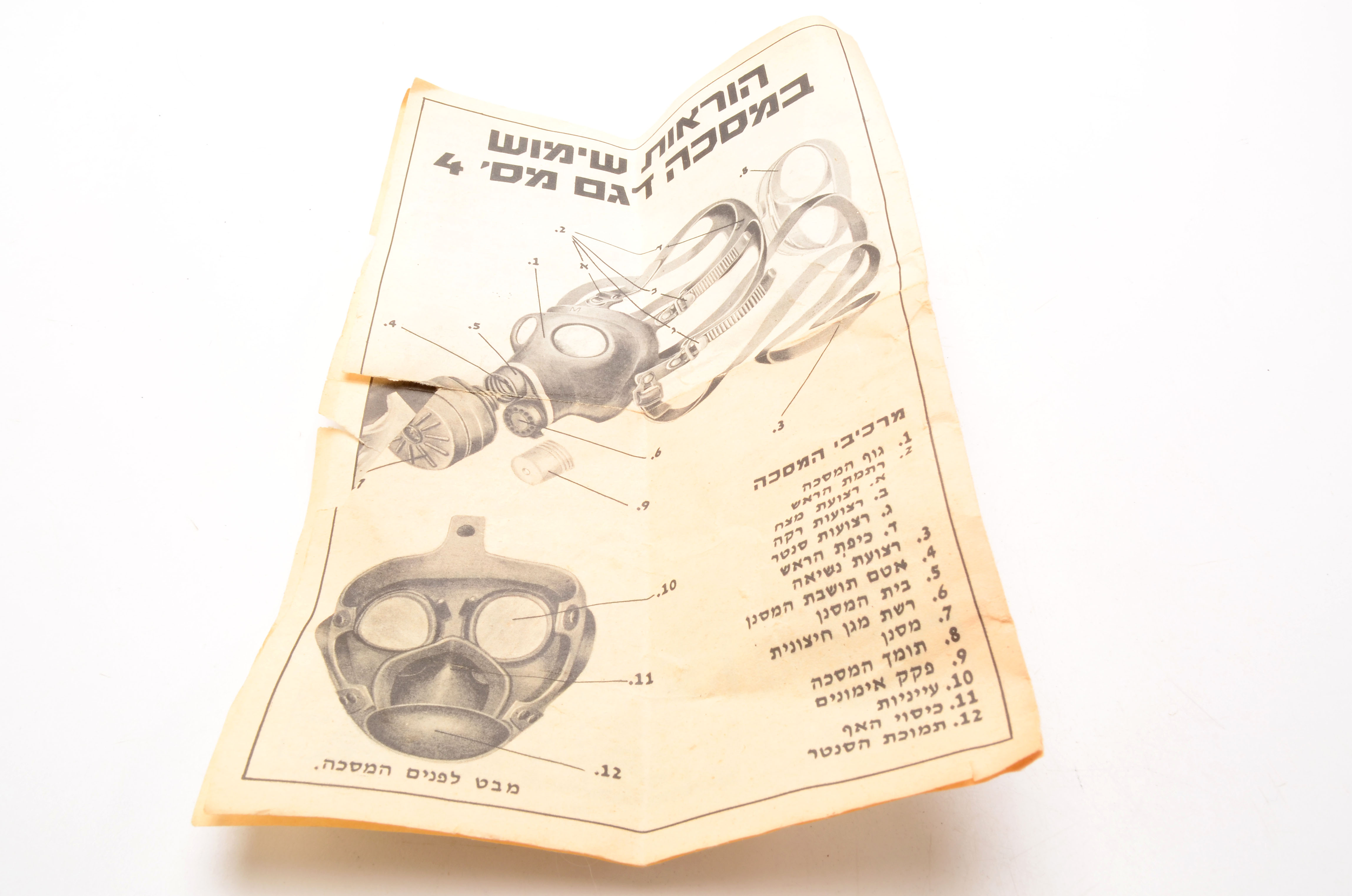 Two Vintage Gas Masks