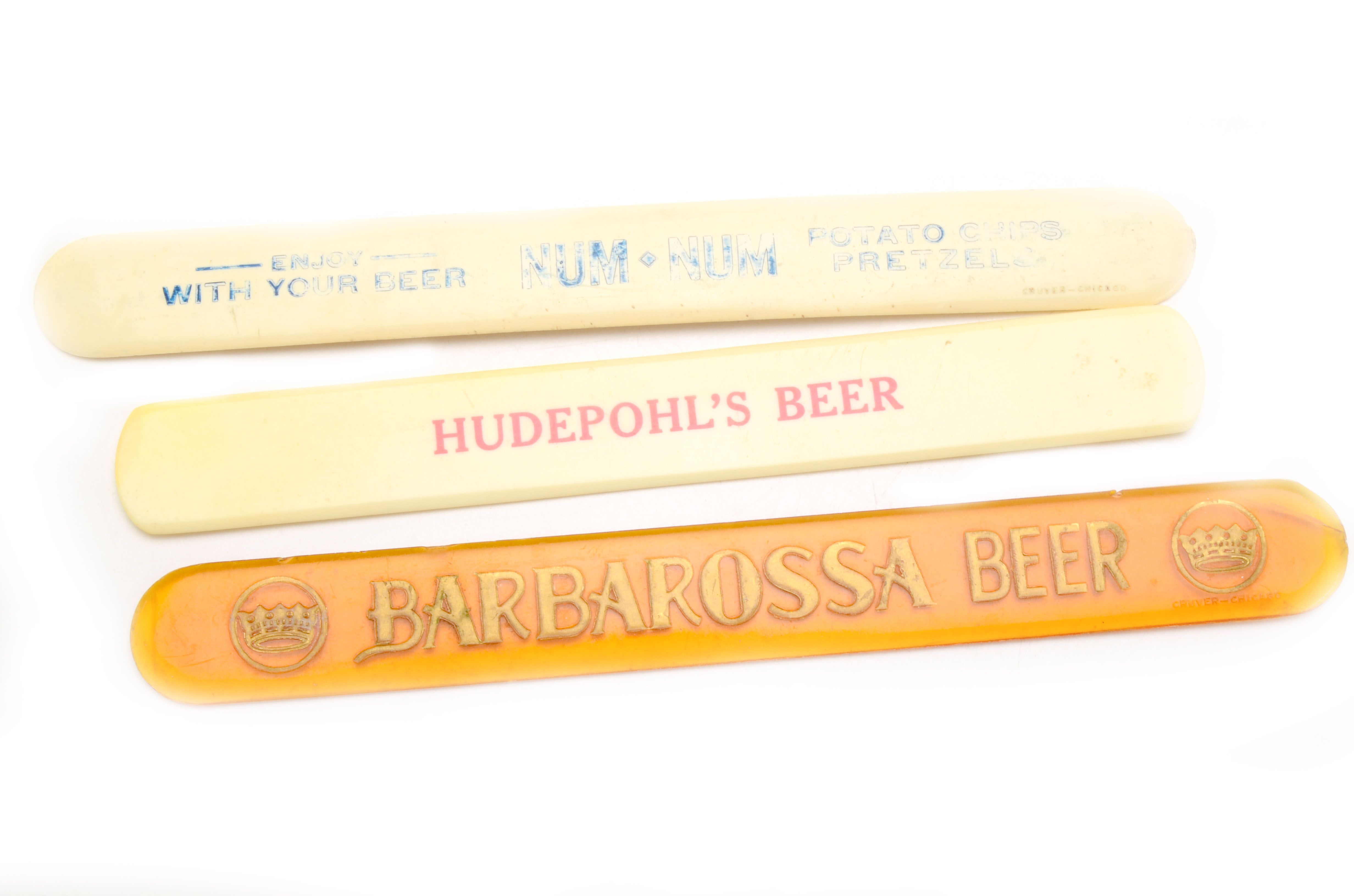 VIntage Beer and Potato Chip Advertising Pieces