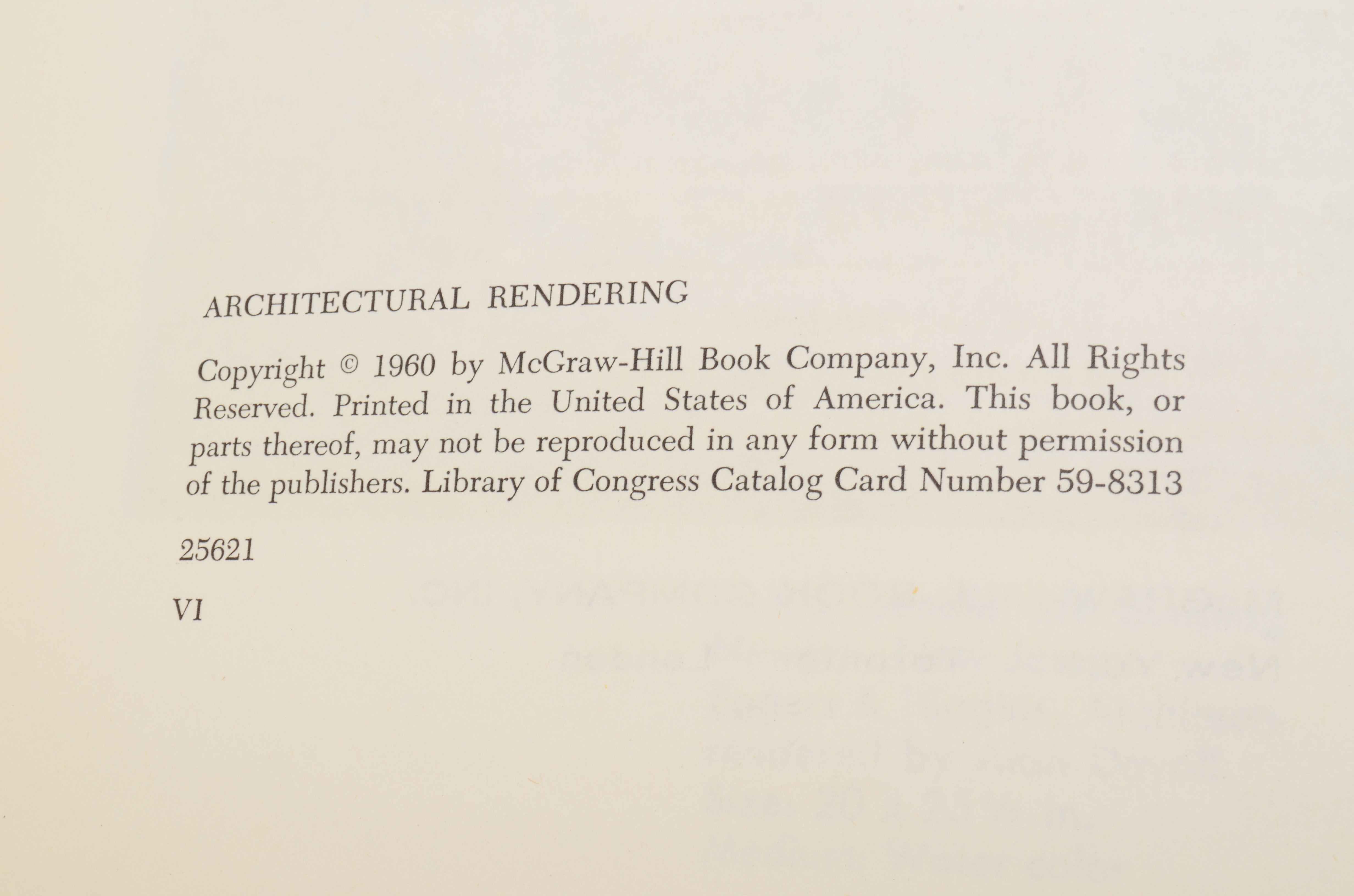 Vintage Graphic Design and Architectural Drawing Books