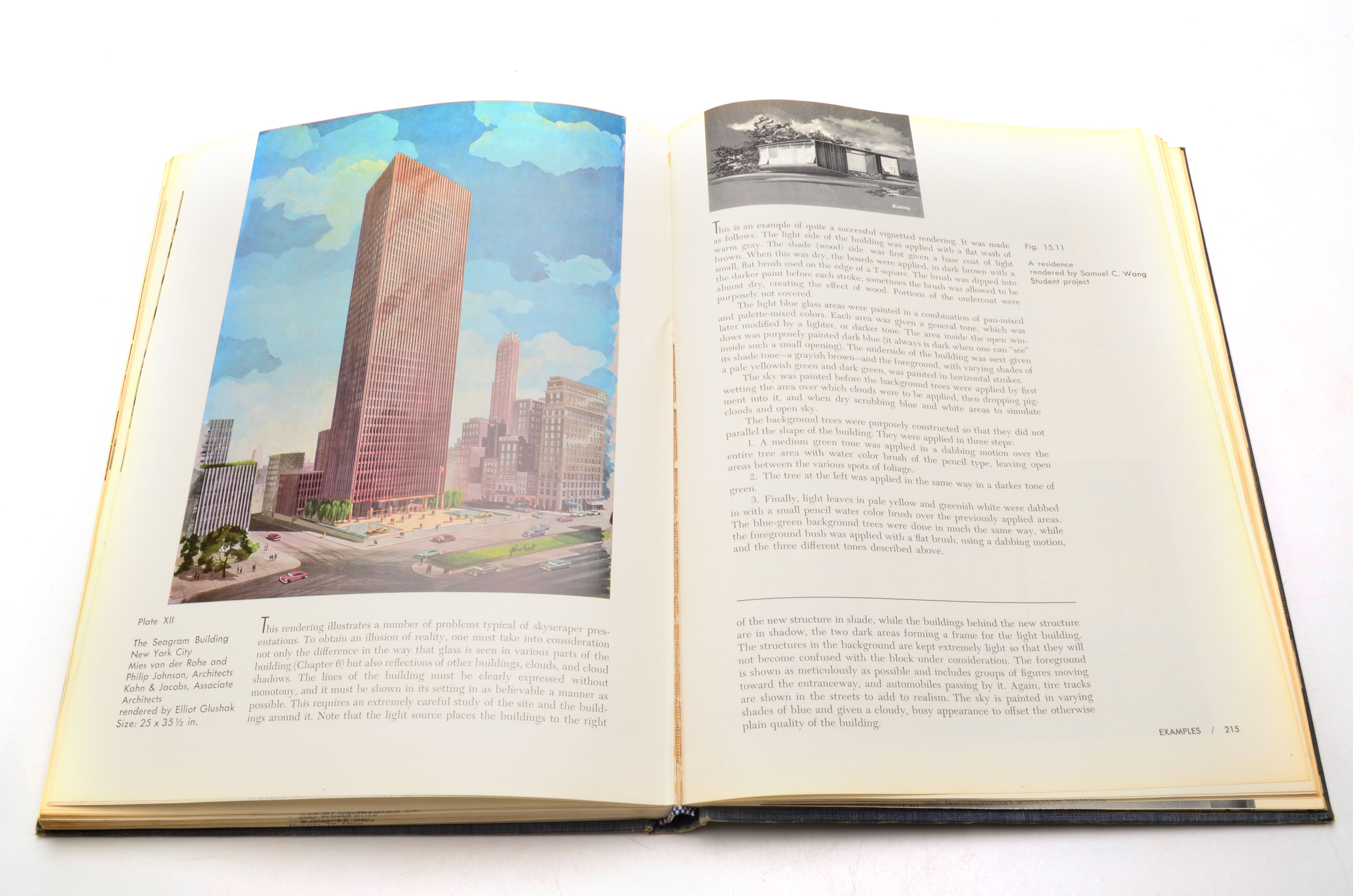Vintage Graphic Design and Architectural Drawing Books