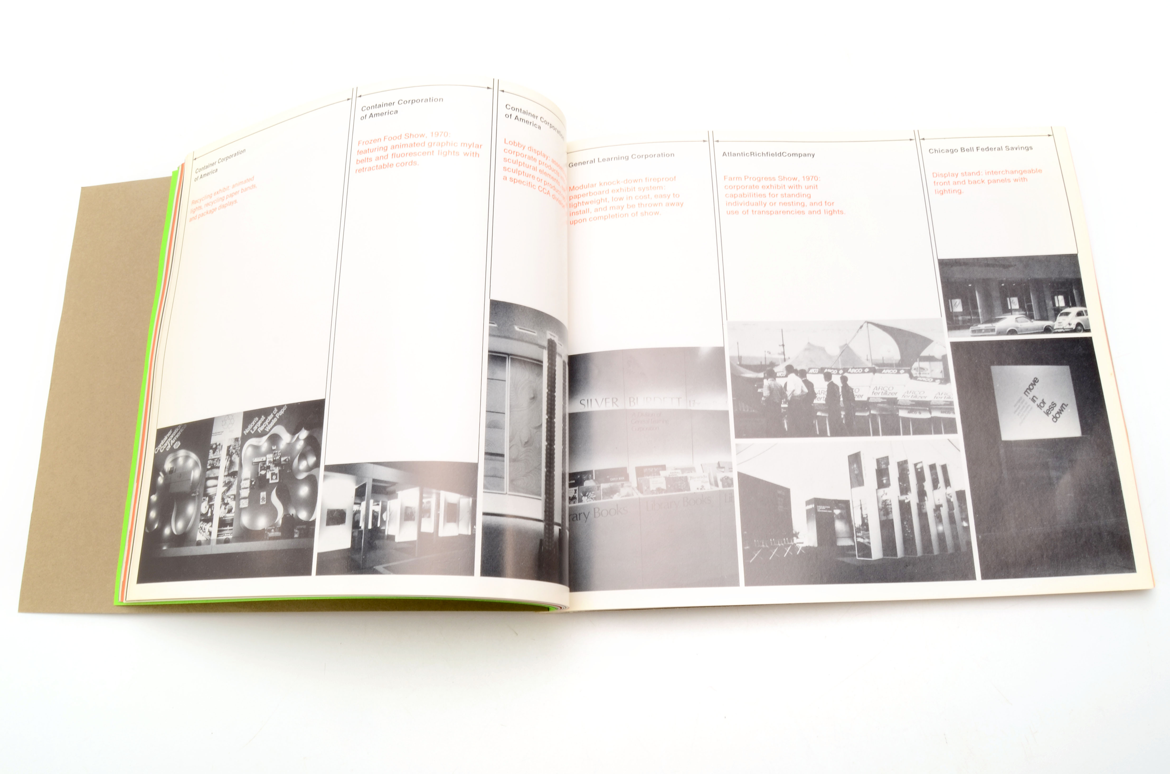 Vintage Graphic Design and Architectural Drawing Books