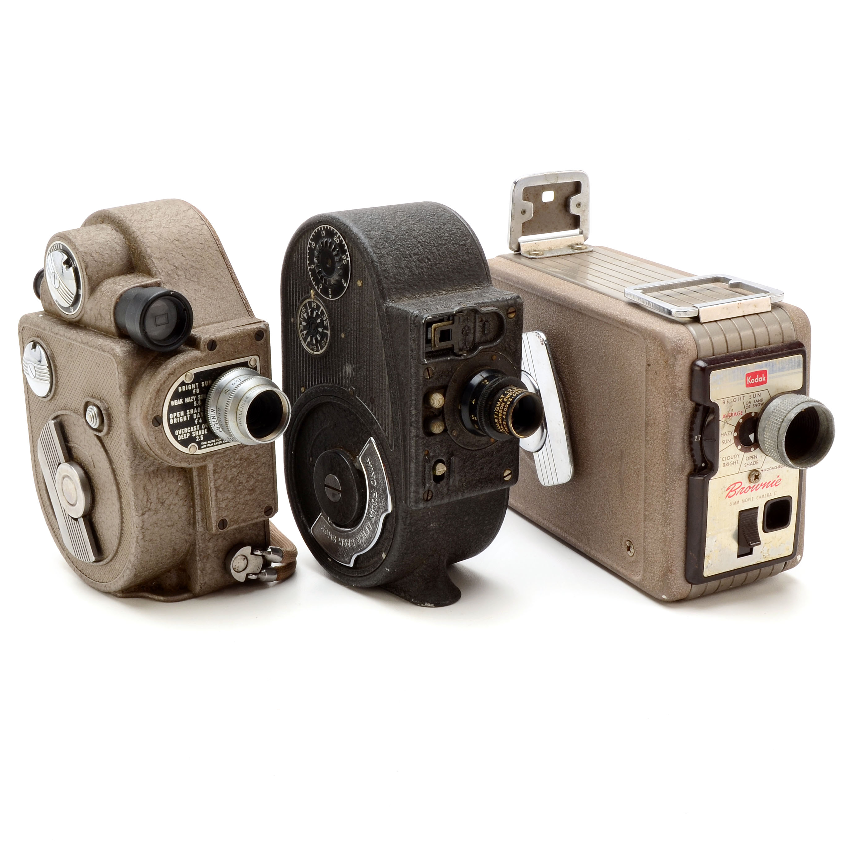 Bell & Howell, Other Vintage Movie Cameras