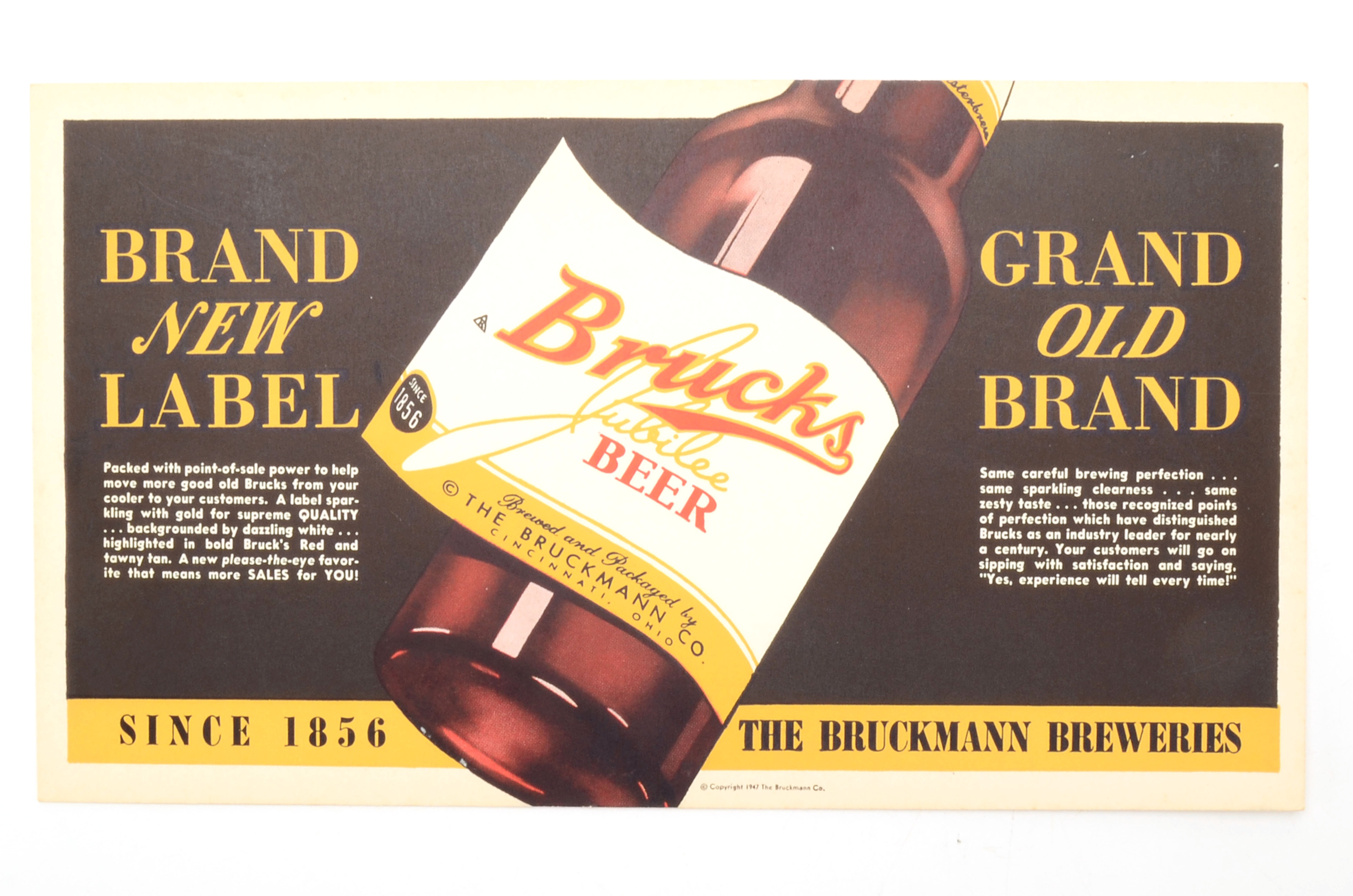 Three Vintage Beer and Ginger Ale Advertising Signs