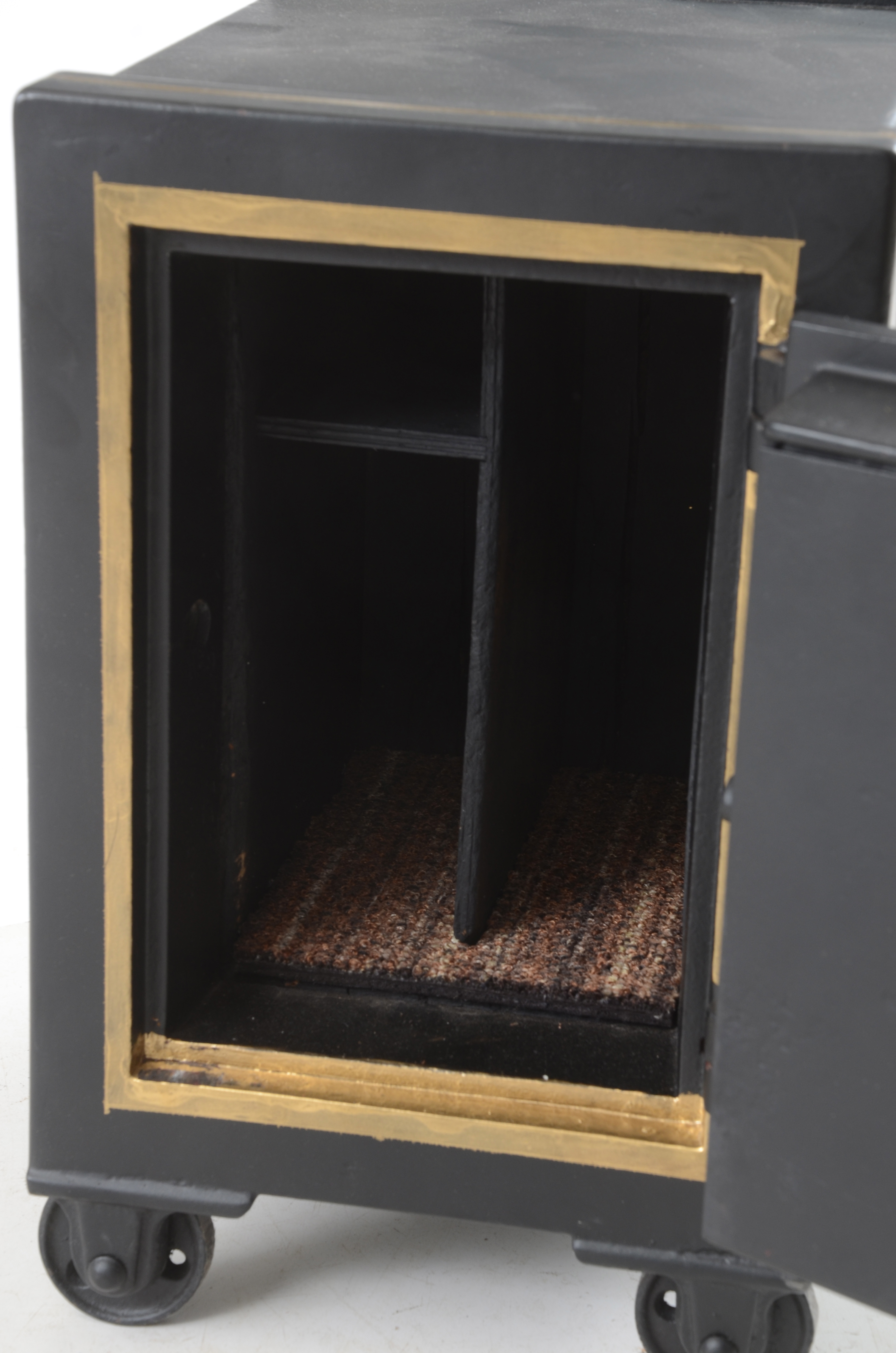 Vulcan Oil Company Cast Iron Combination Safe