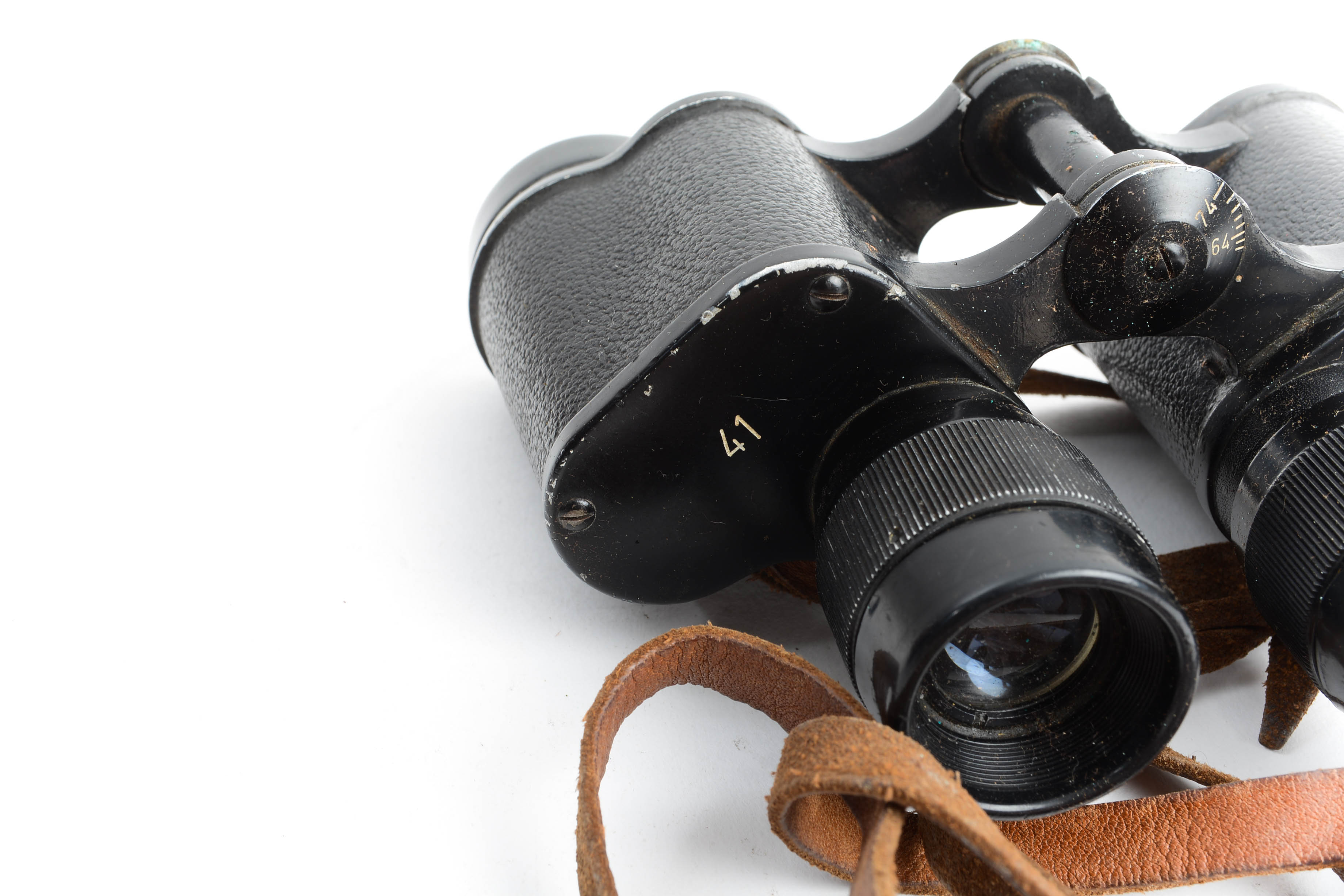 WWII Era German 8x30 Munkasorseg Tulajdona Binoculars