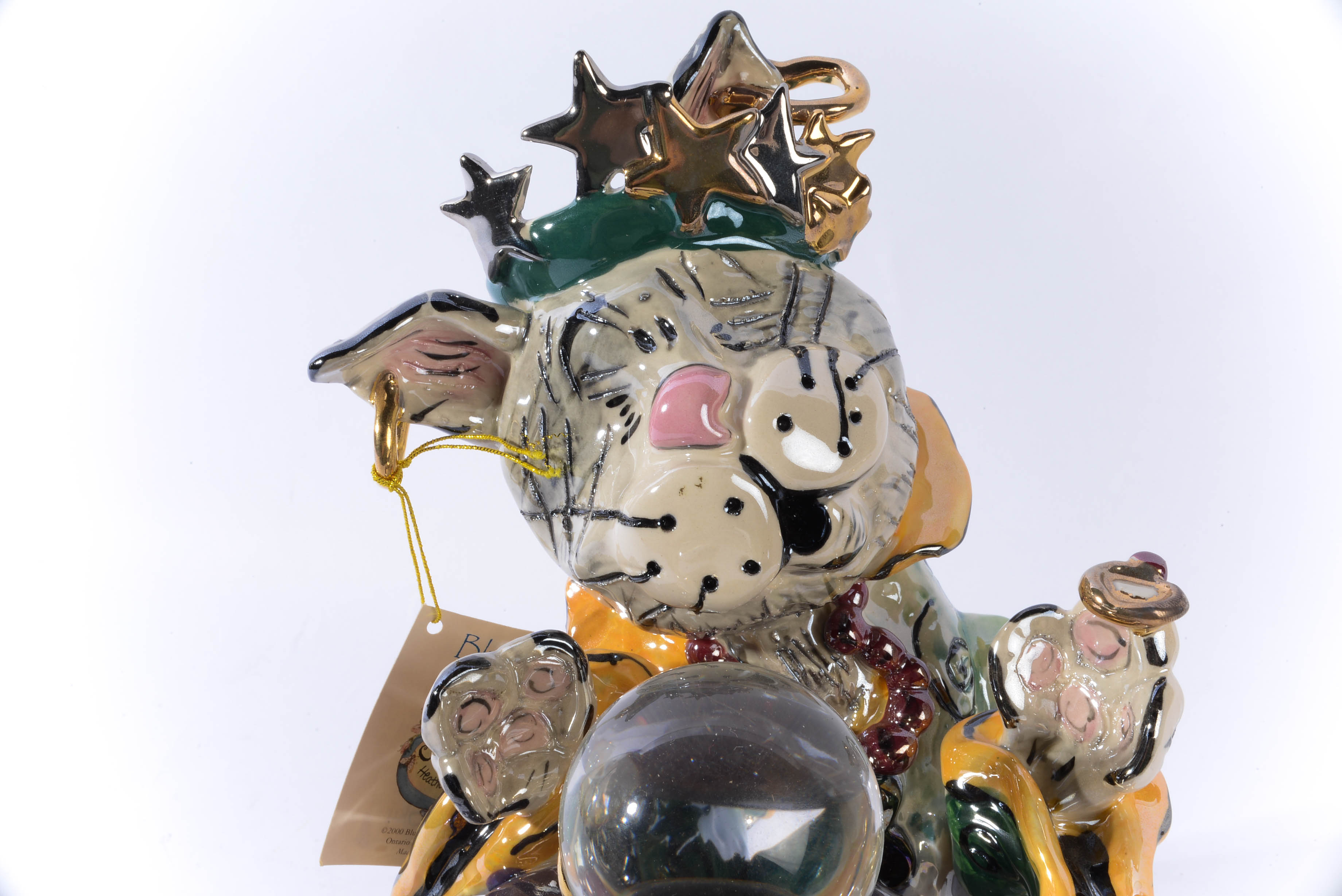 Blue Sky Collectible Cat Figurine