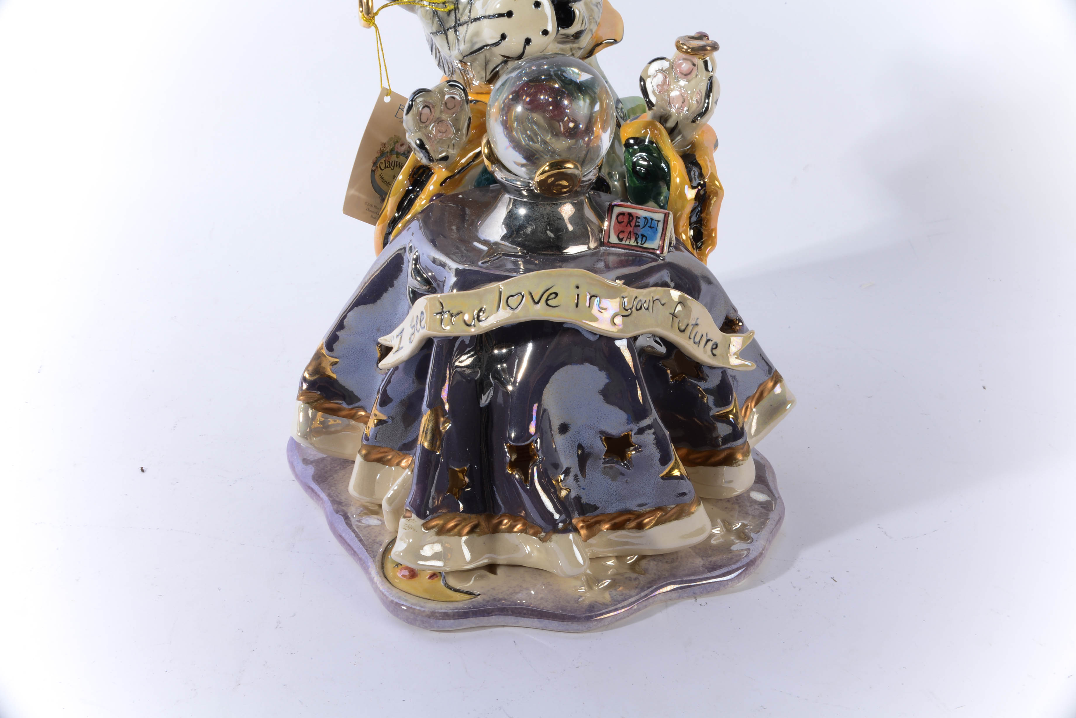 Blue Sky Collectible Cat Figurine