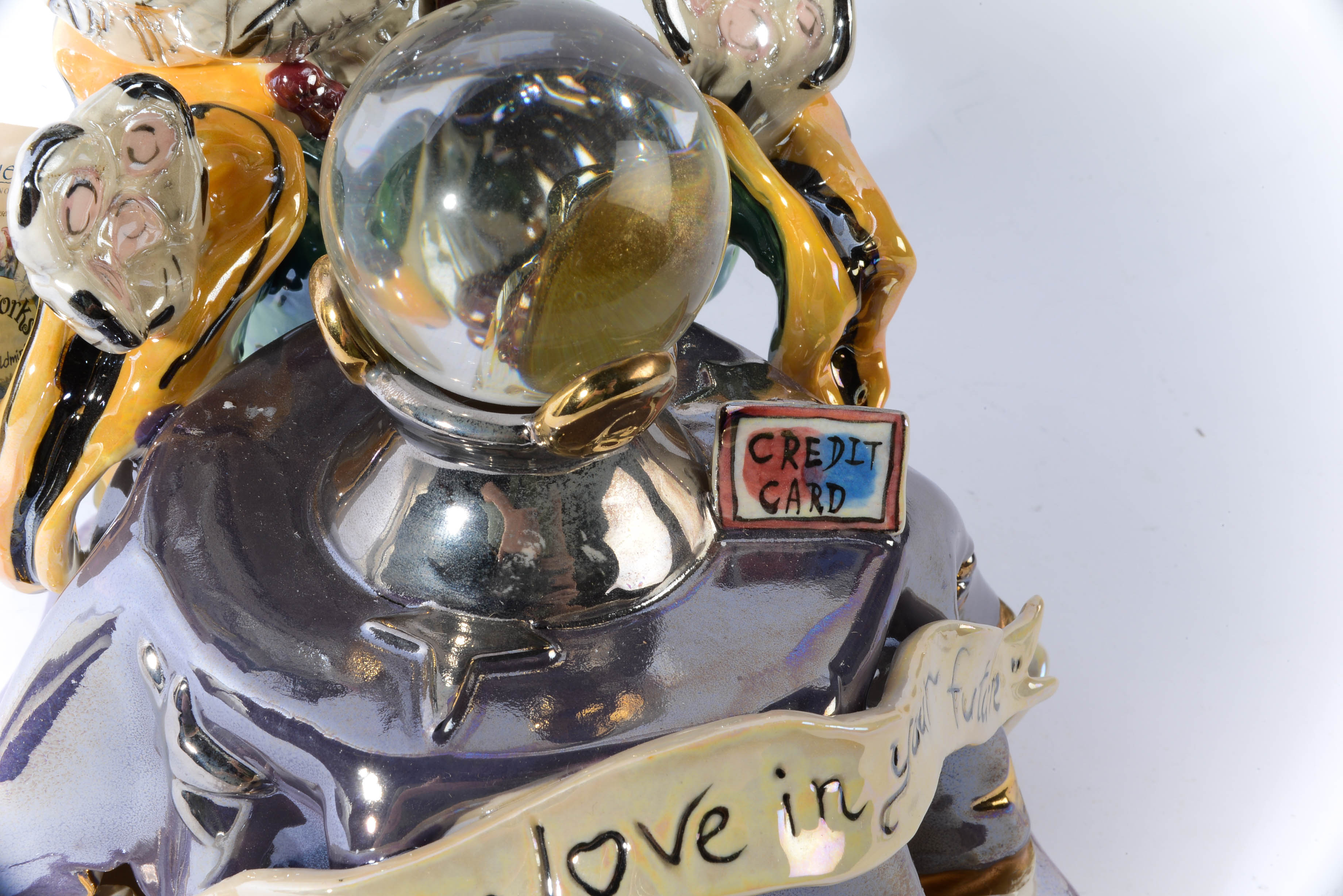 Blue Sky Collectible Cat Figurine