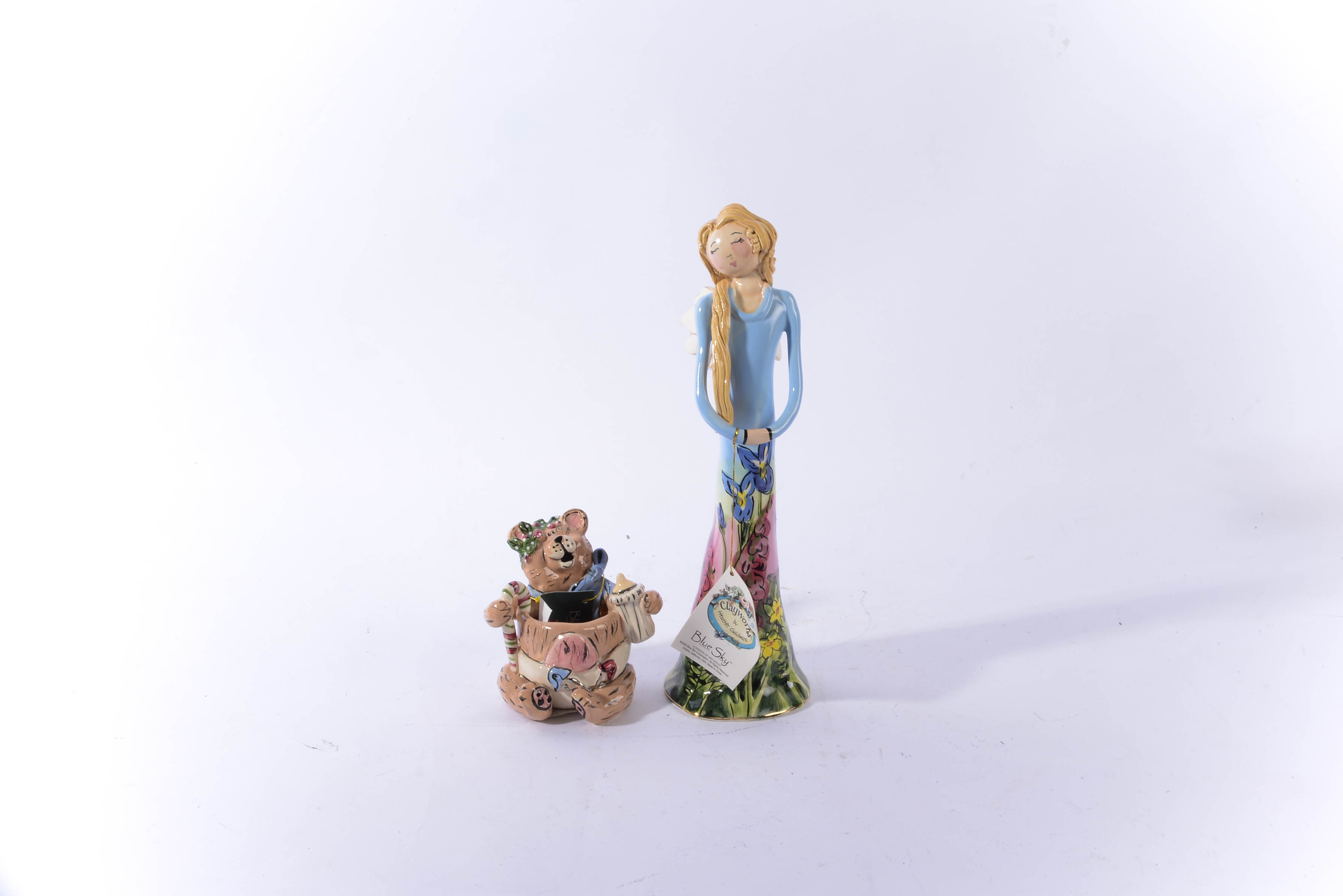 Pair of Blue Sky Collectibles Figurines