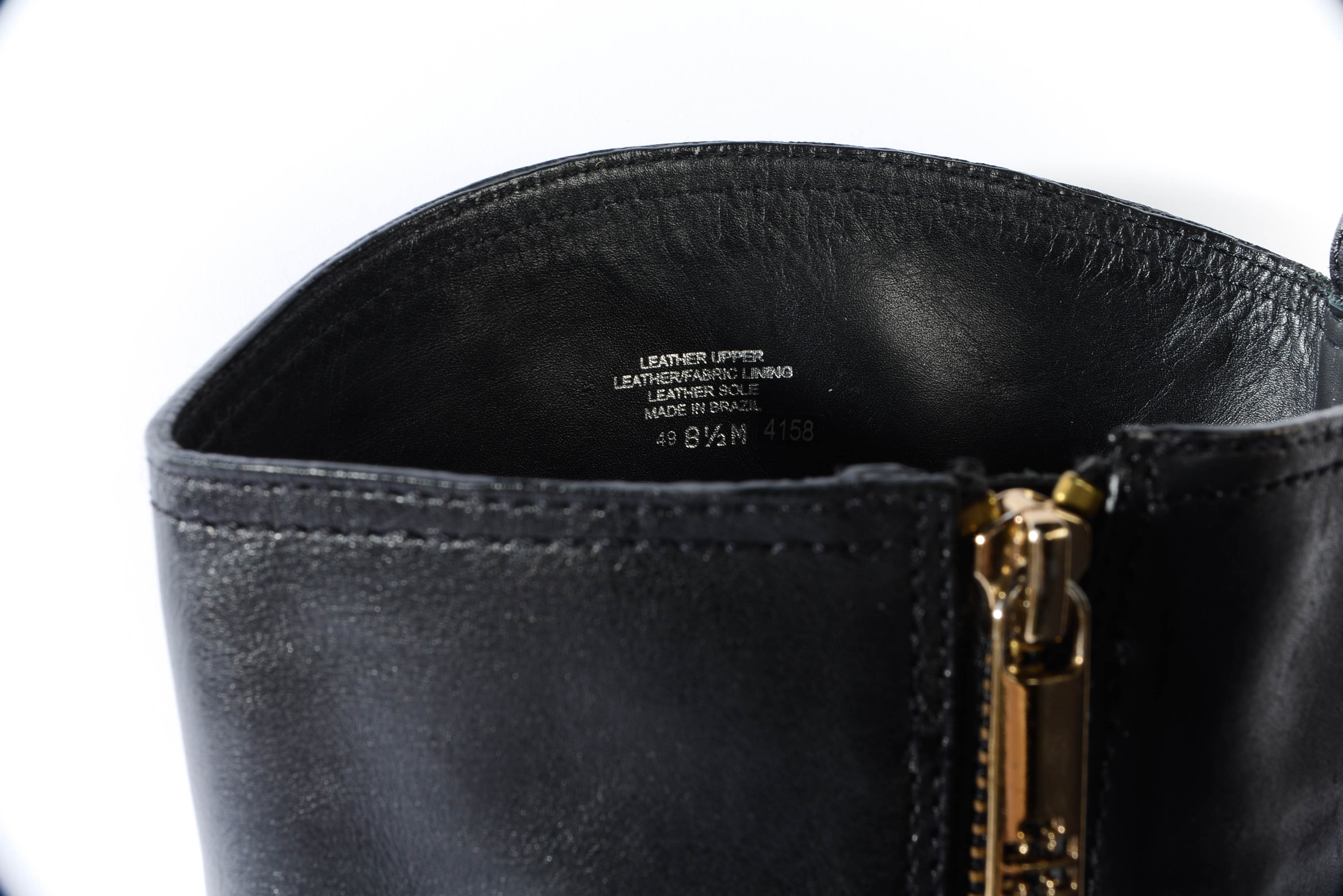 Tory Burch Leather Boots, Size 8.5