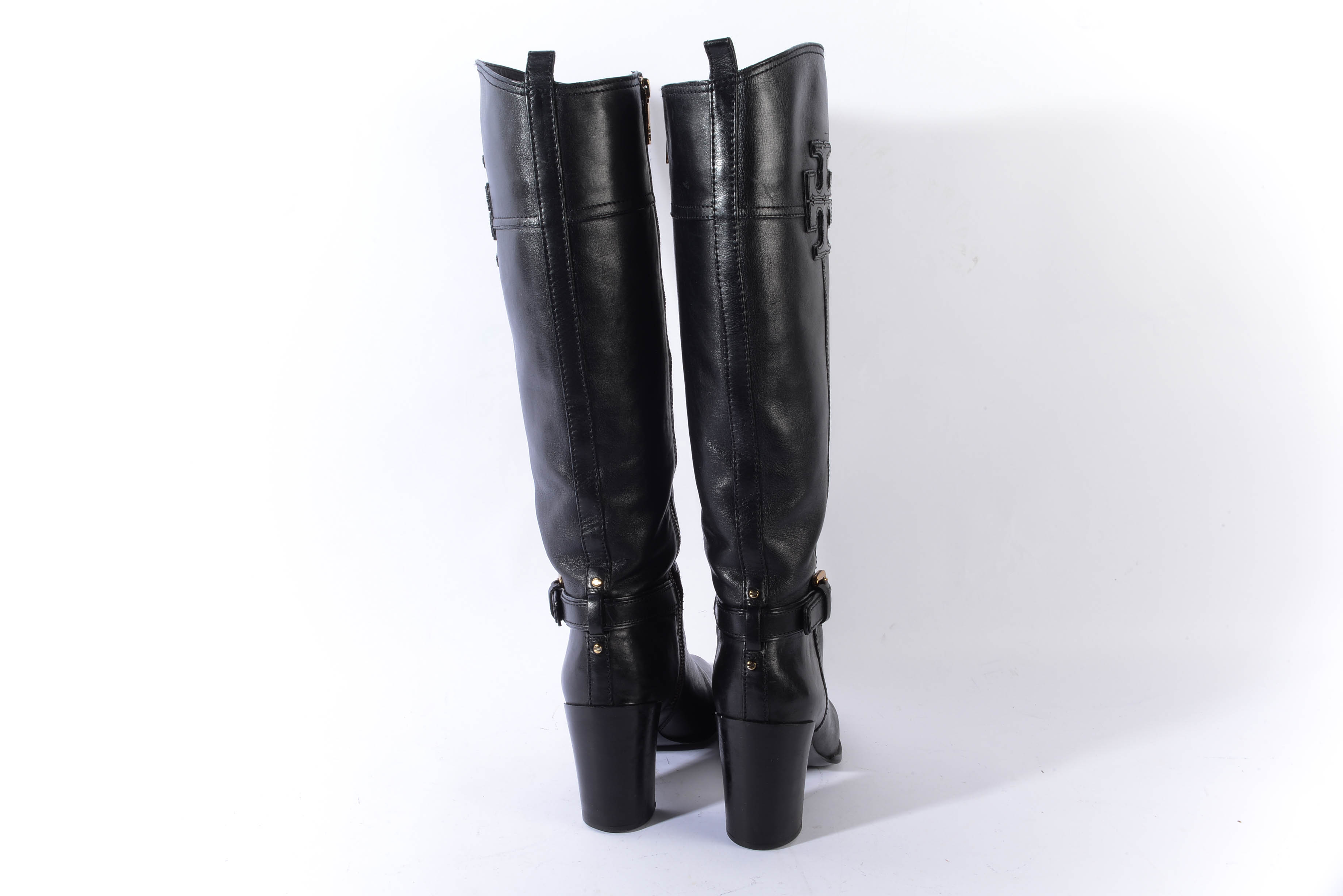 Tory Burch Leather Boots, Size 8.5