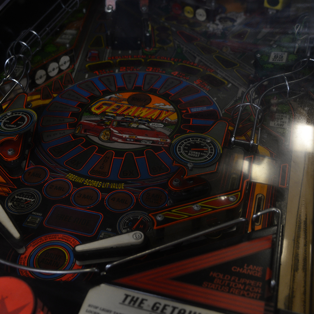 1992 "The Getaway: High Speed II" Williams Pinball Machine