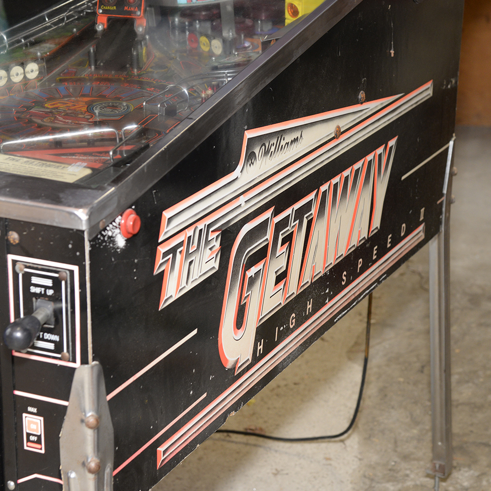 1992 "The Getaway: High Speed II" Williams Pinball Machine