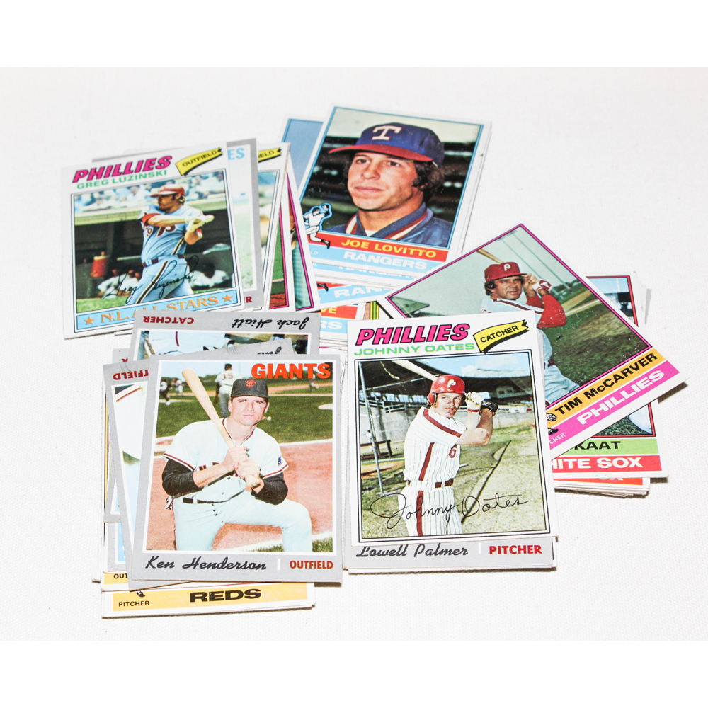 Vintage Baseball Card Collection