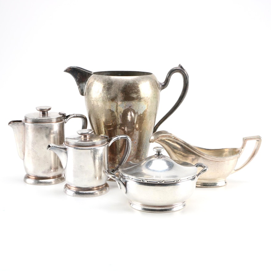 Silver Plated Serving Ware Including Reed & Barton