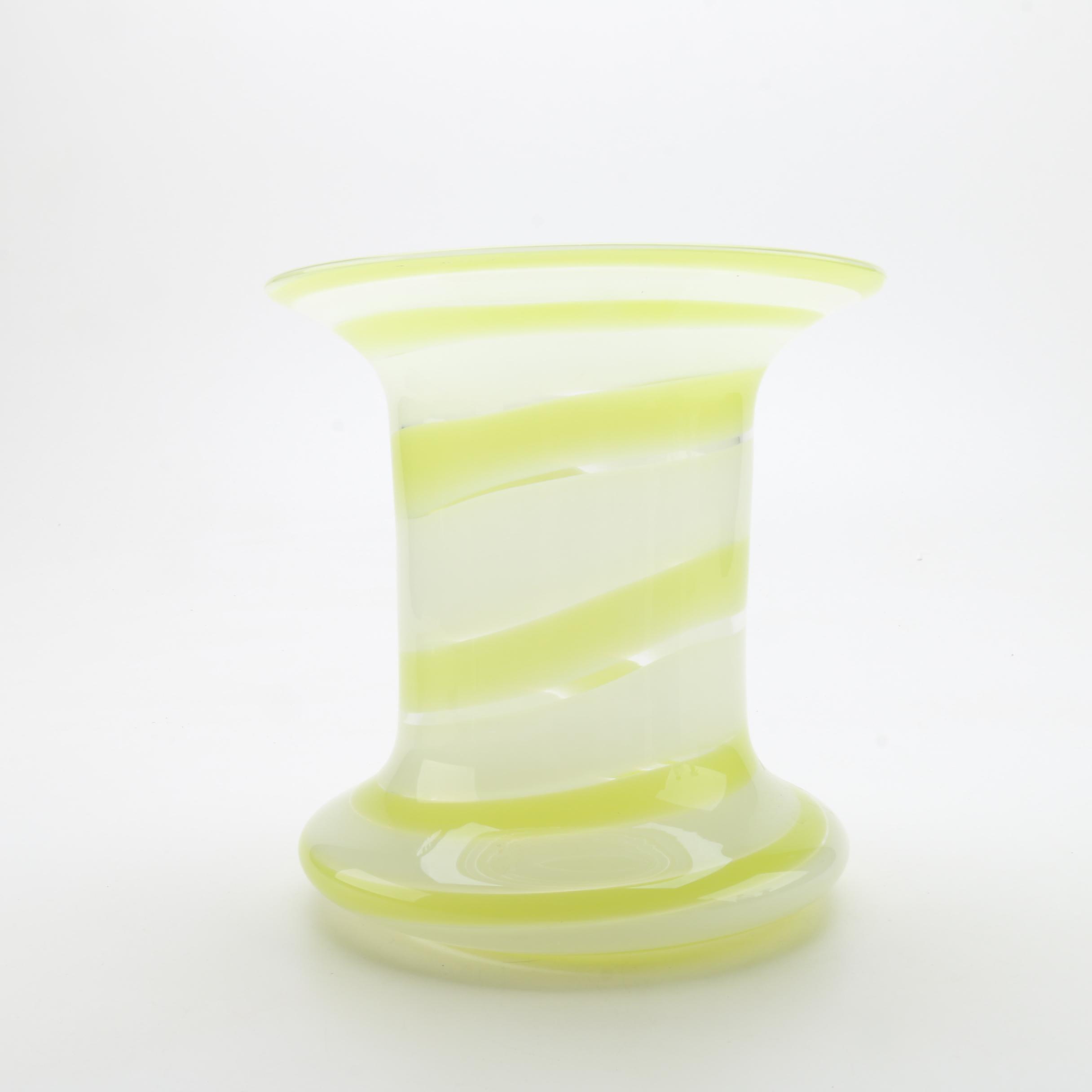 Orrefors Art Glass Vase