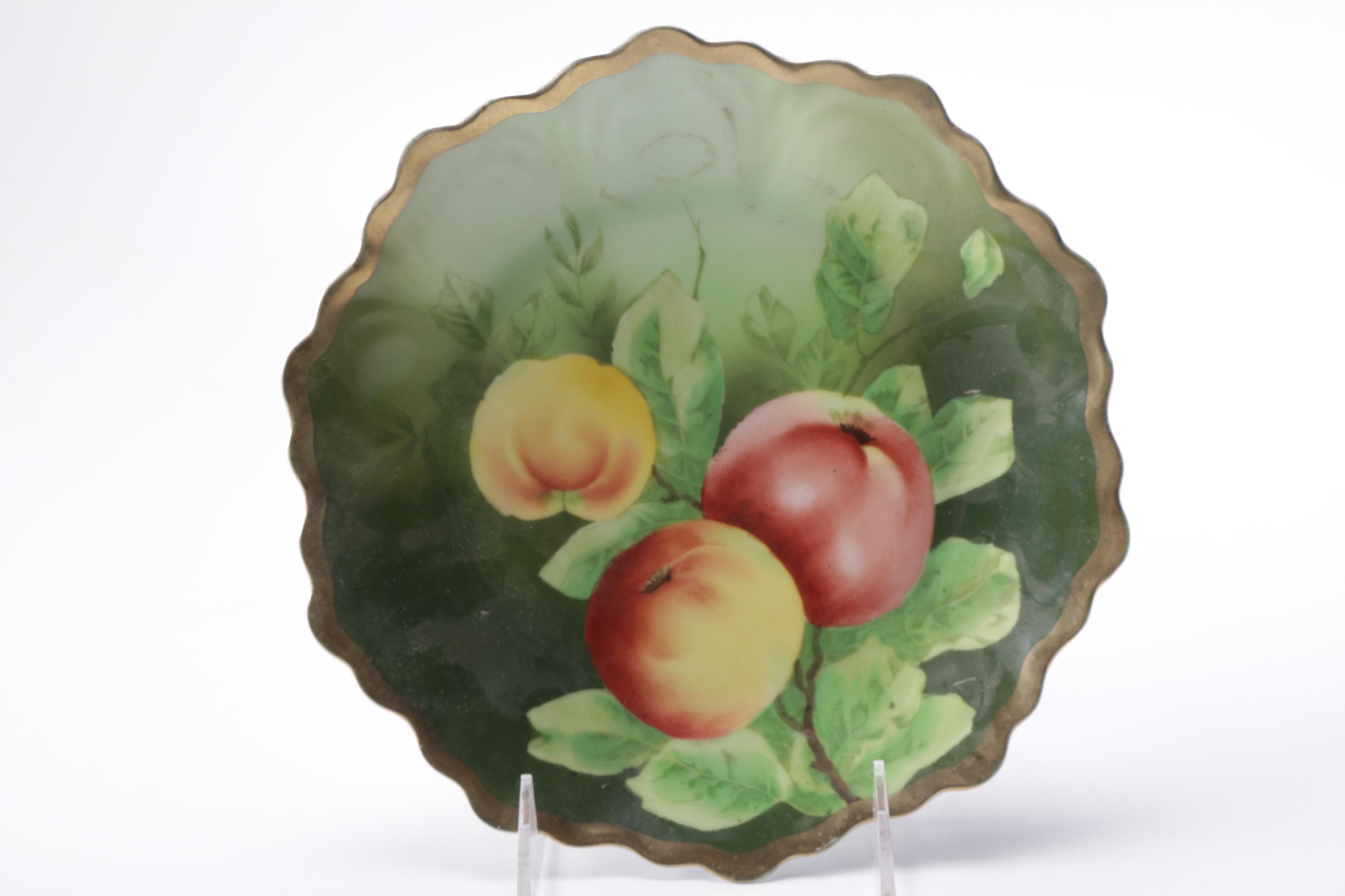 Hand-Painted Porcelain Plates