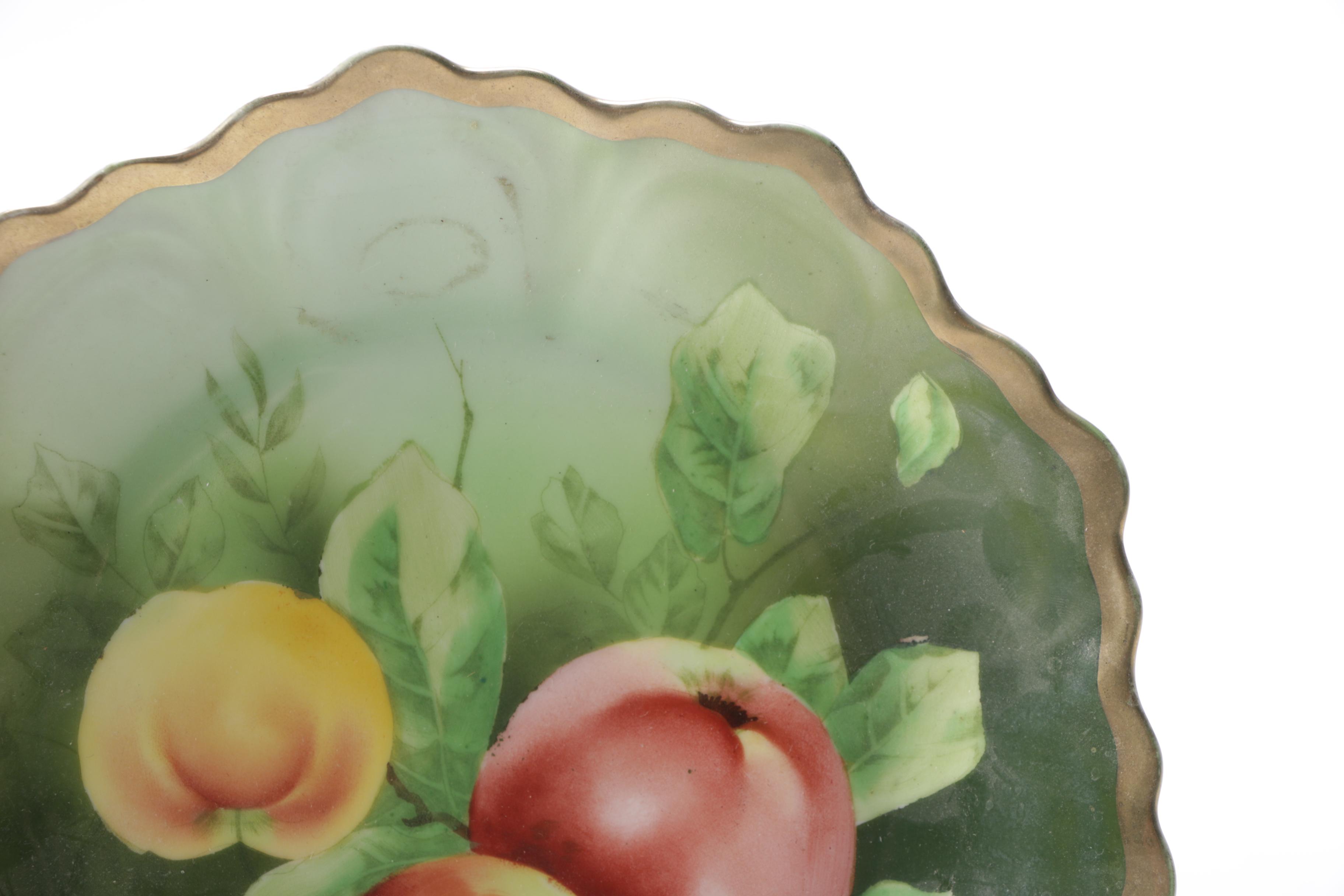 Hand-Painted Porcelain Plates