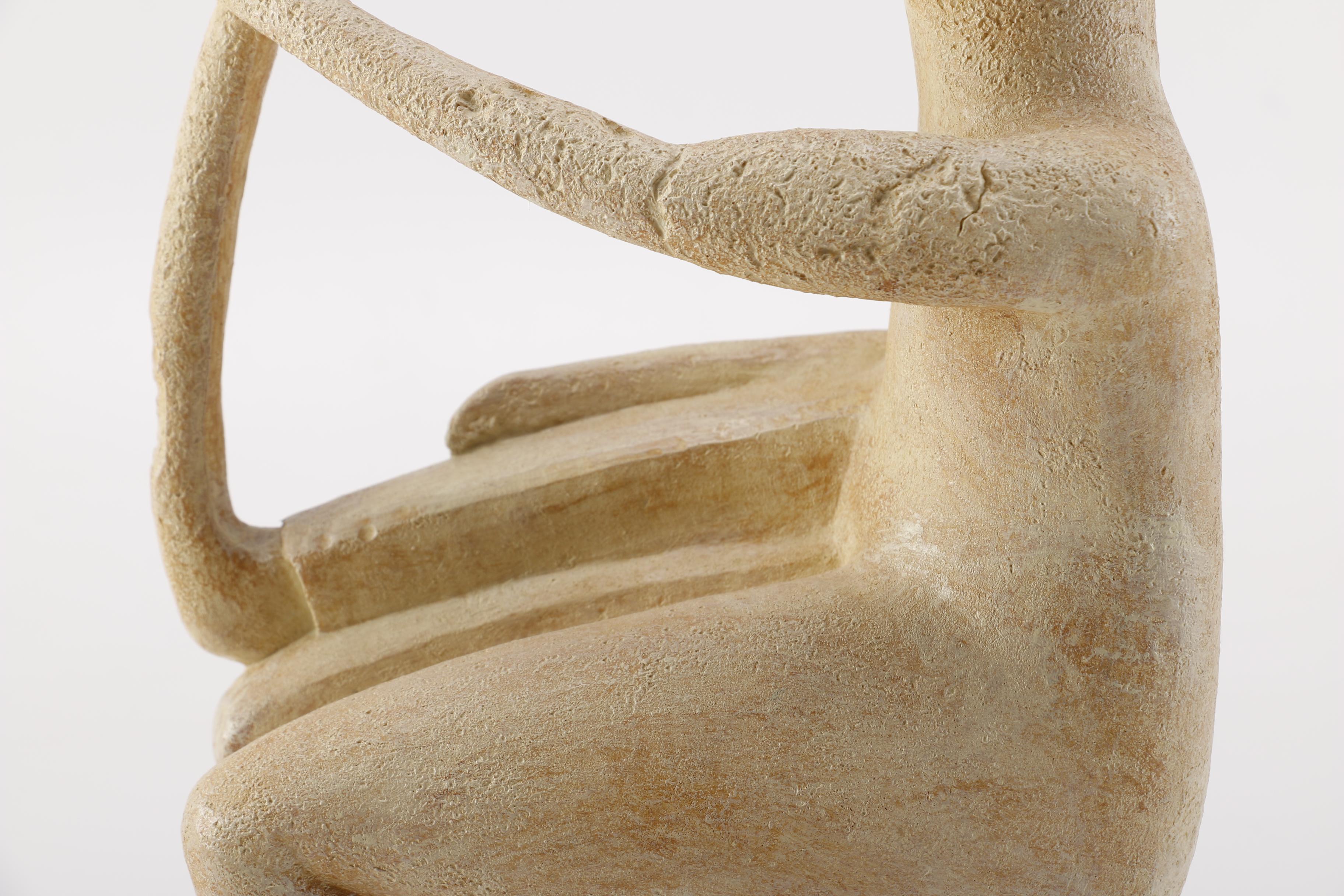 Resin Reproduction of Cycladic Harp Player