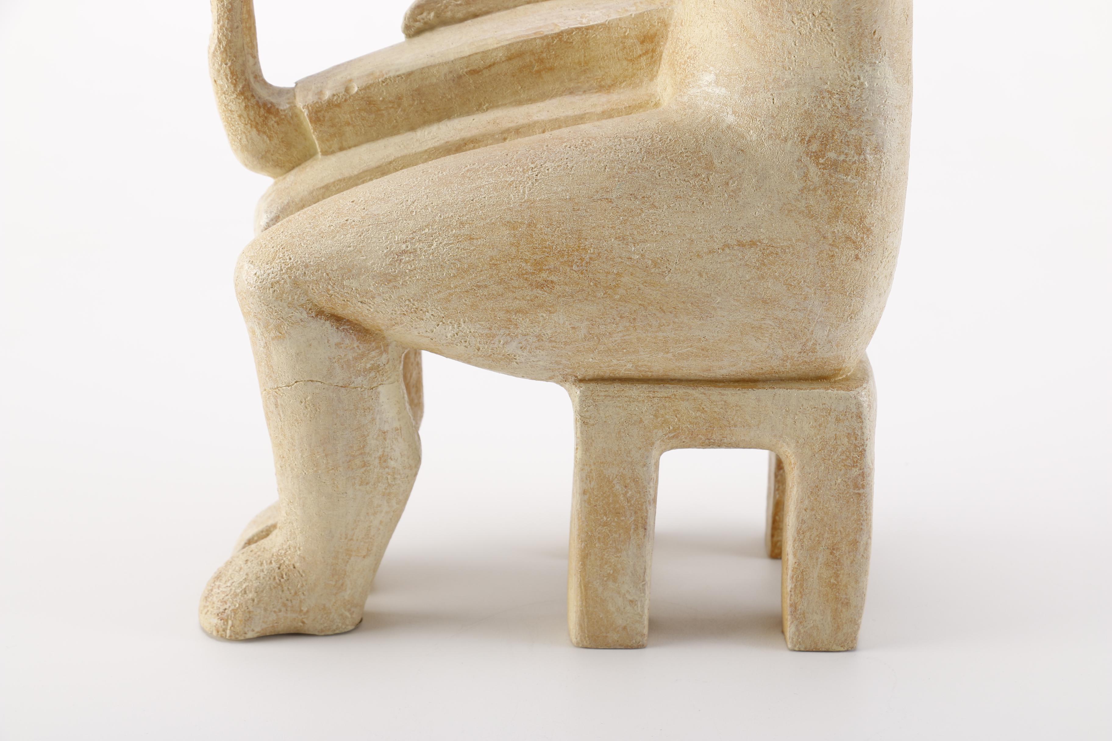 Resin Reproduction of Cycladic Harp Player