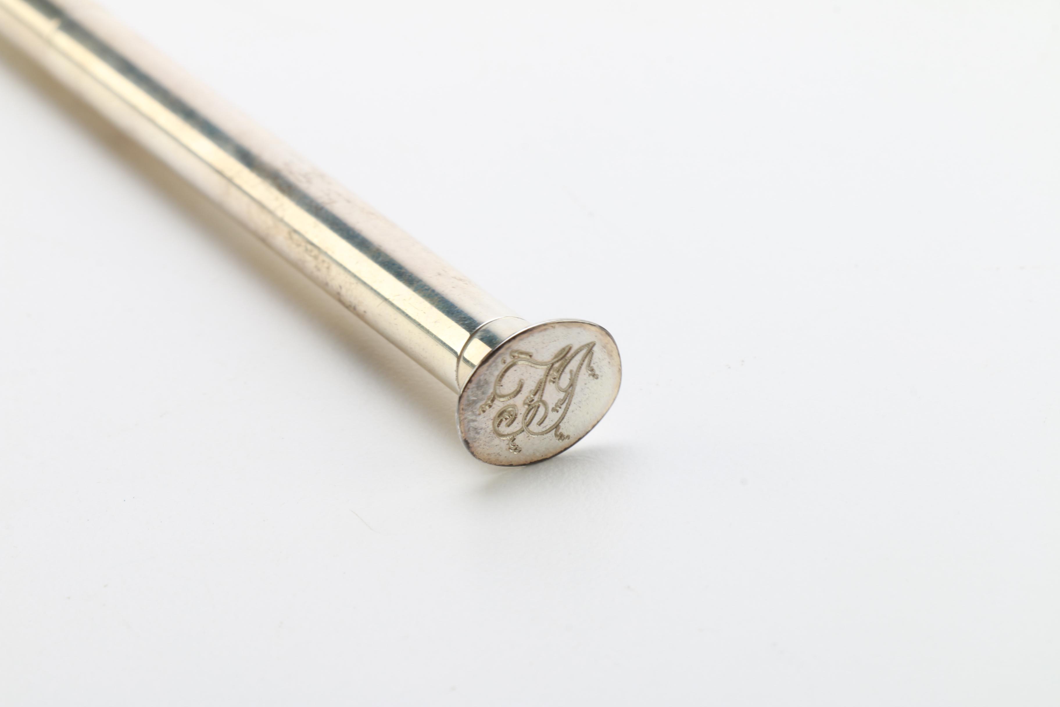 West German Coin Silver Case Fountain Pen With Iridium Point