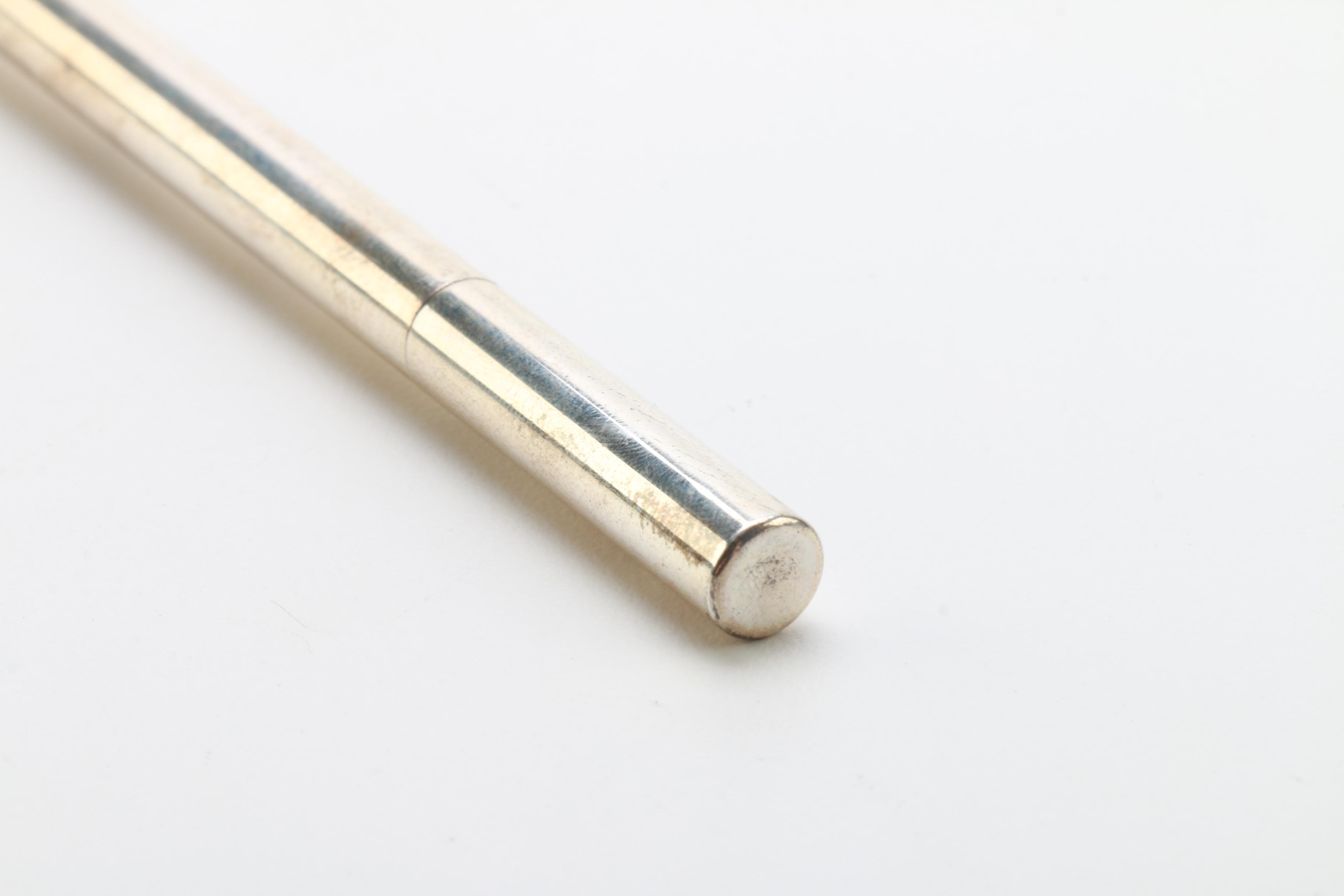 West German Coin Silver Case Fountain Pen With Iridium Point