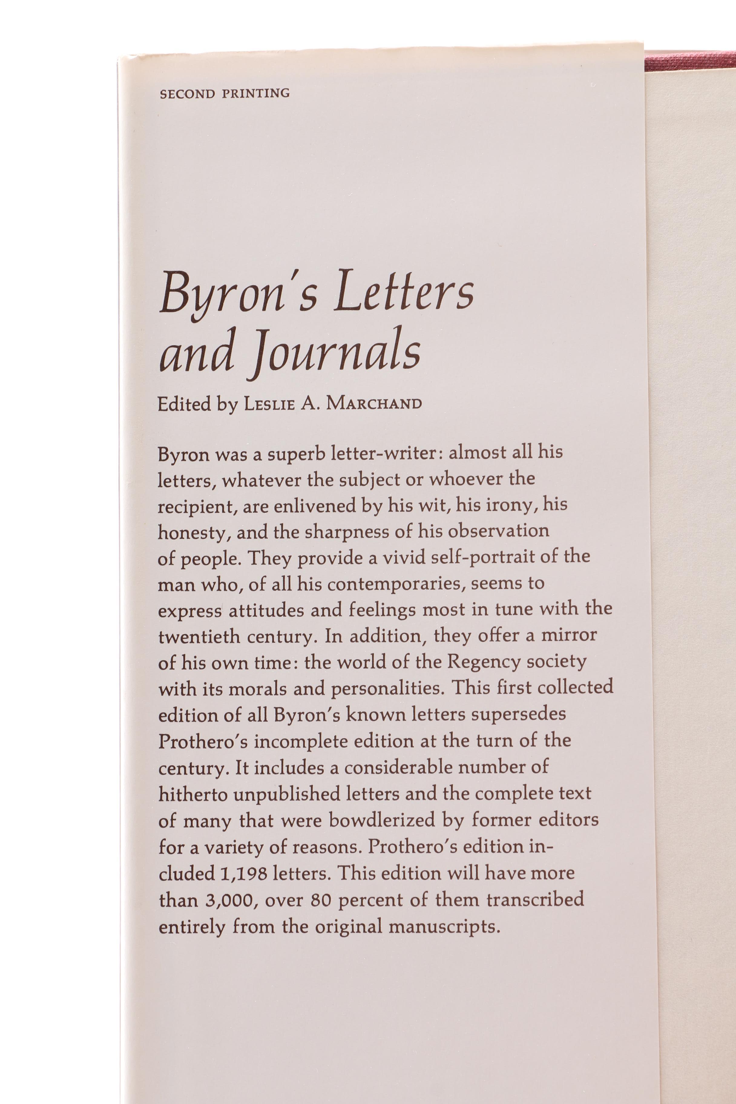 "Byron's Letters & Journals" Twelve Volume Collection
