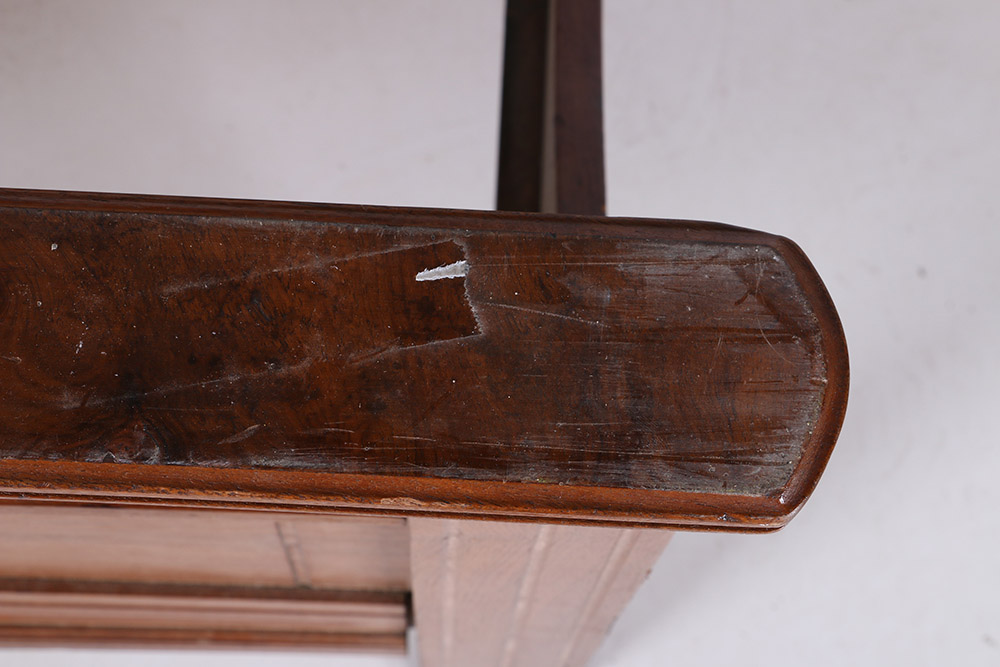 Vintage Walnut Full Size Bed Frame