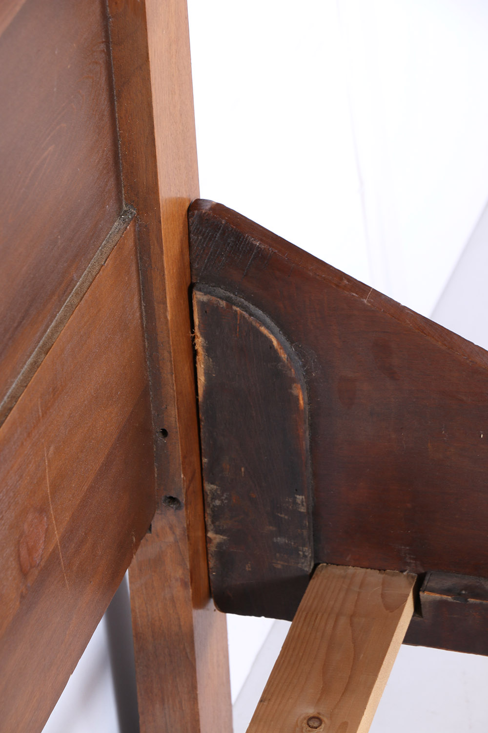 Vintage Walnut Full Size Bed Frame