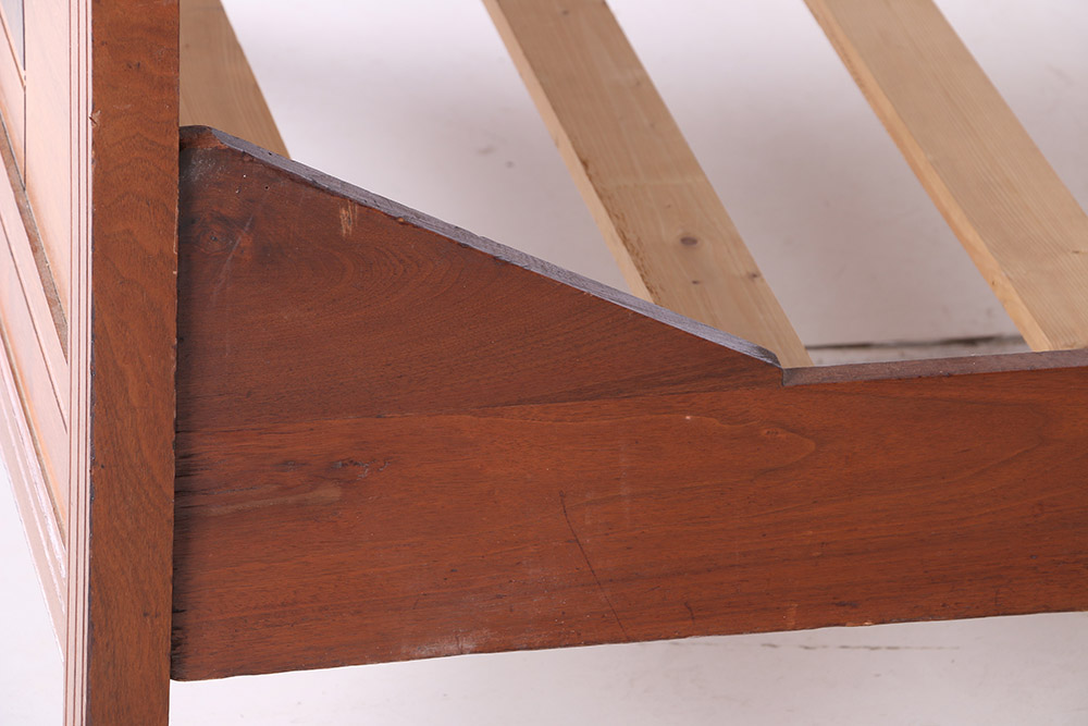 Vintage Walnut Full Size Bed Frame