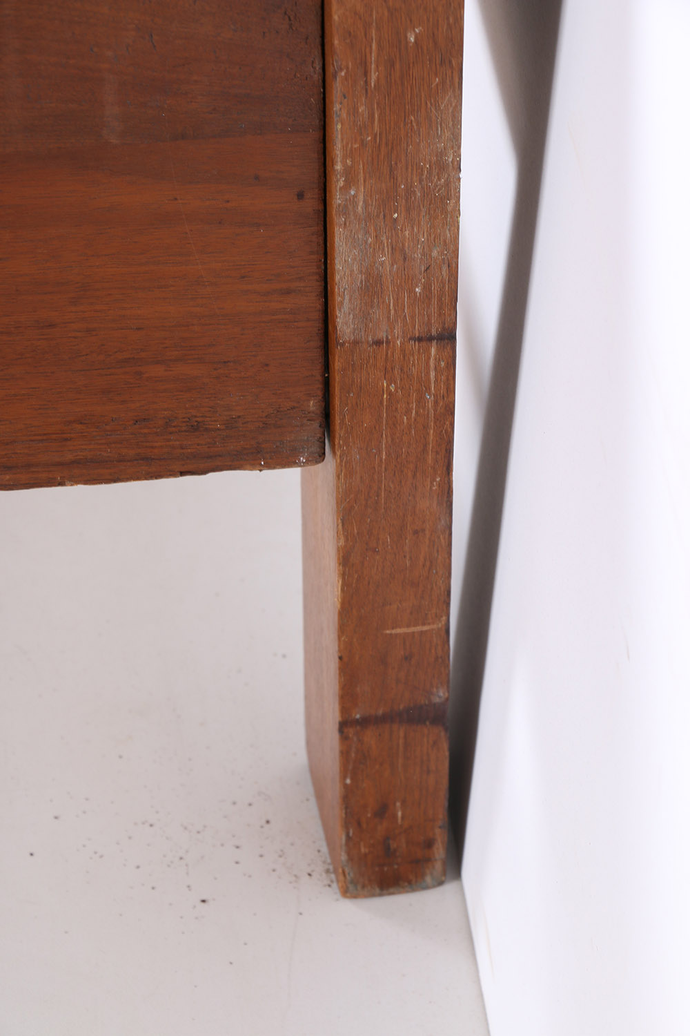 Vintage Walnut Full Size Bed Frame