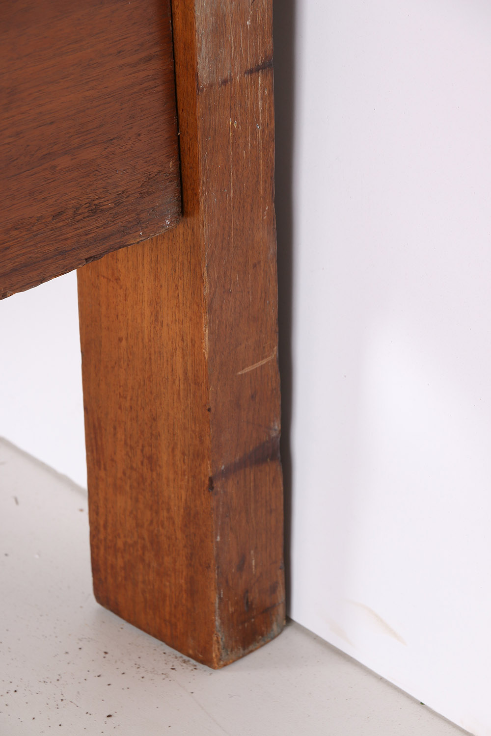 Vintage Walnut Full Size Bed Frame