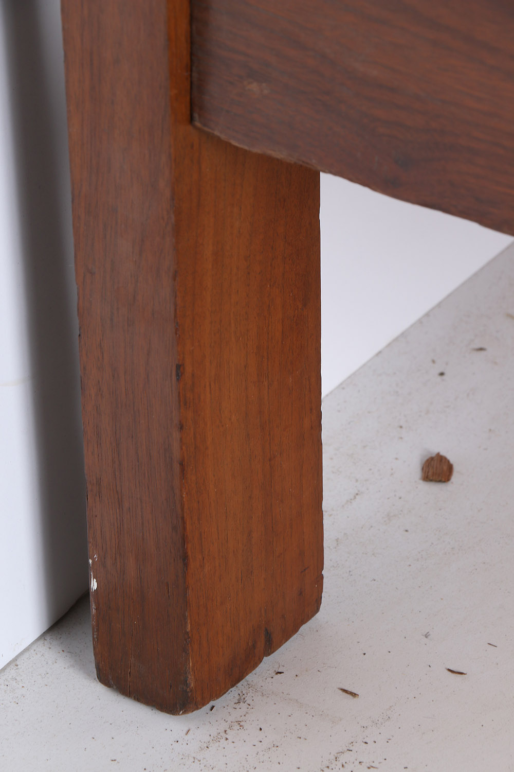 Vintage Walnut Full Size Bed Frame