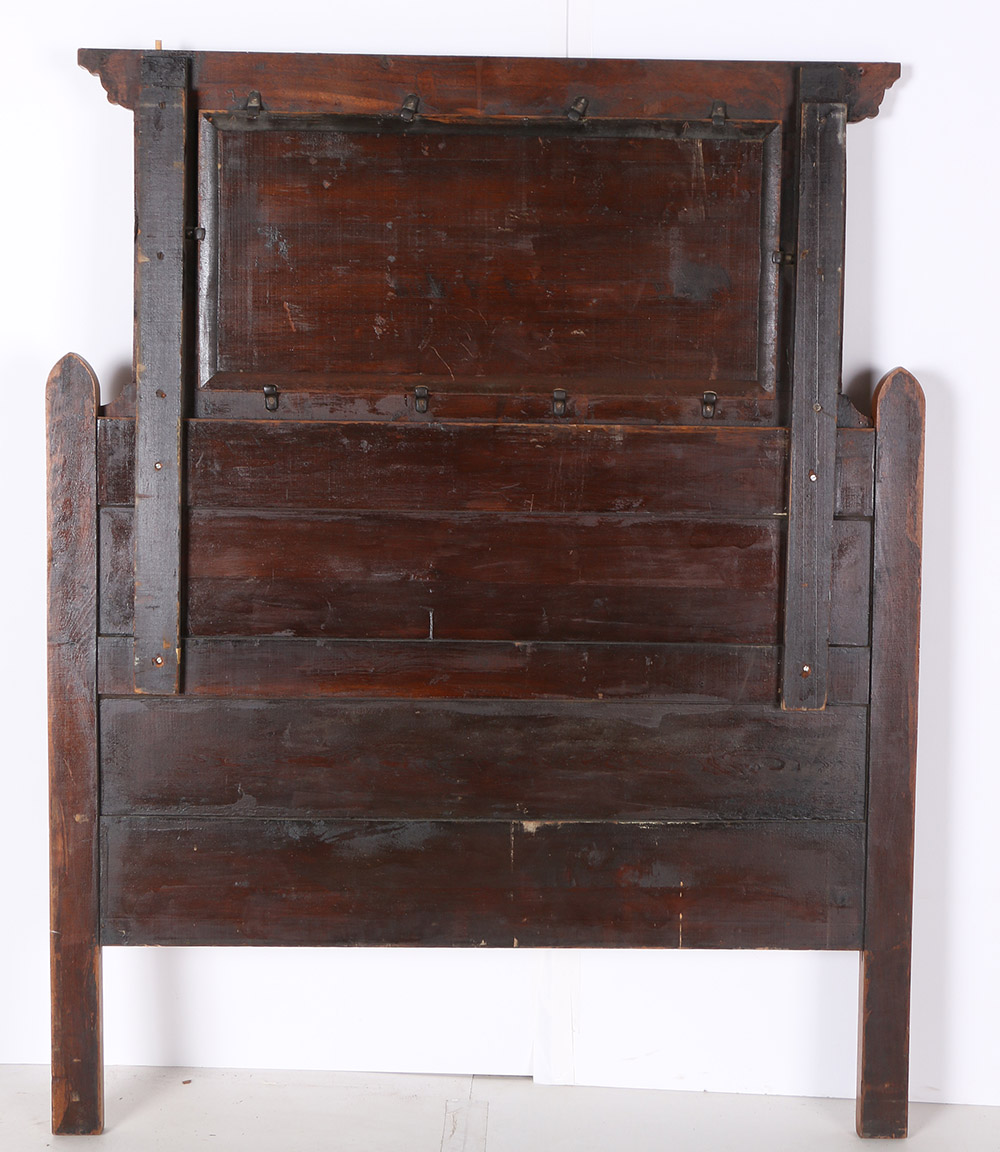 Vintage Walnut Full Size Bed Frame