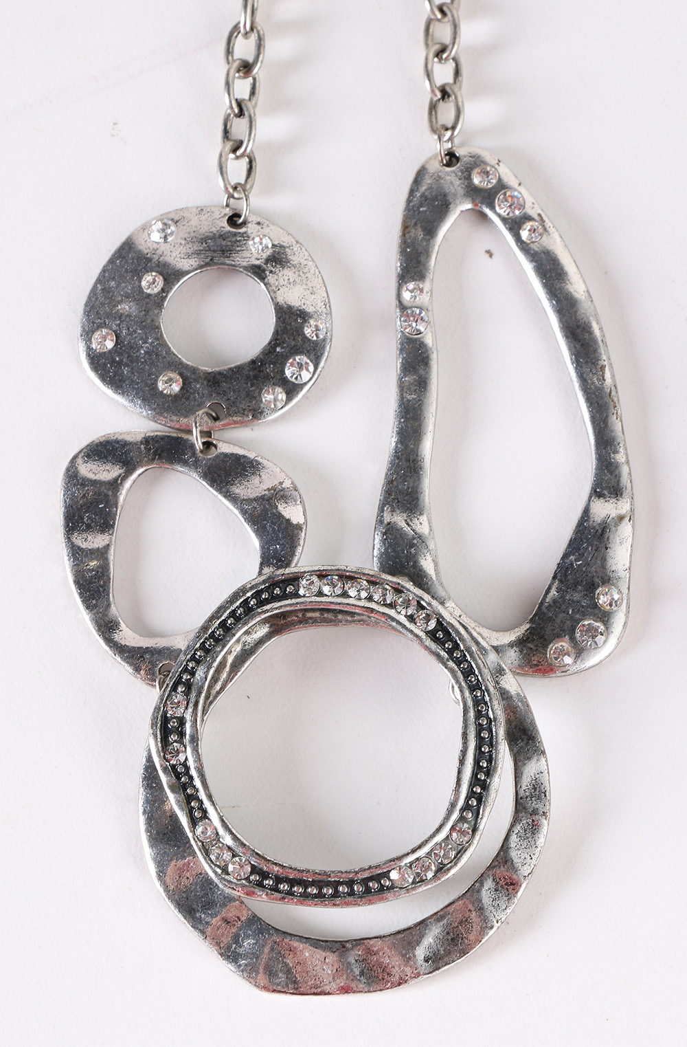 Collection of Silver Tone Costume Jewelry