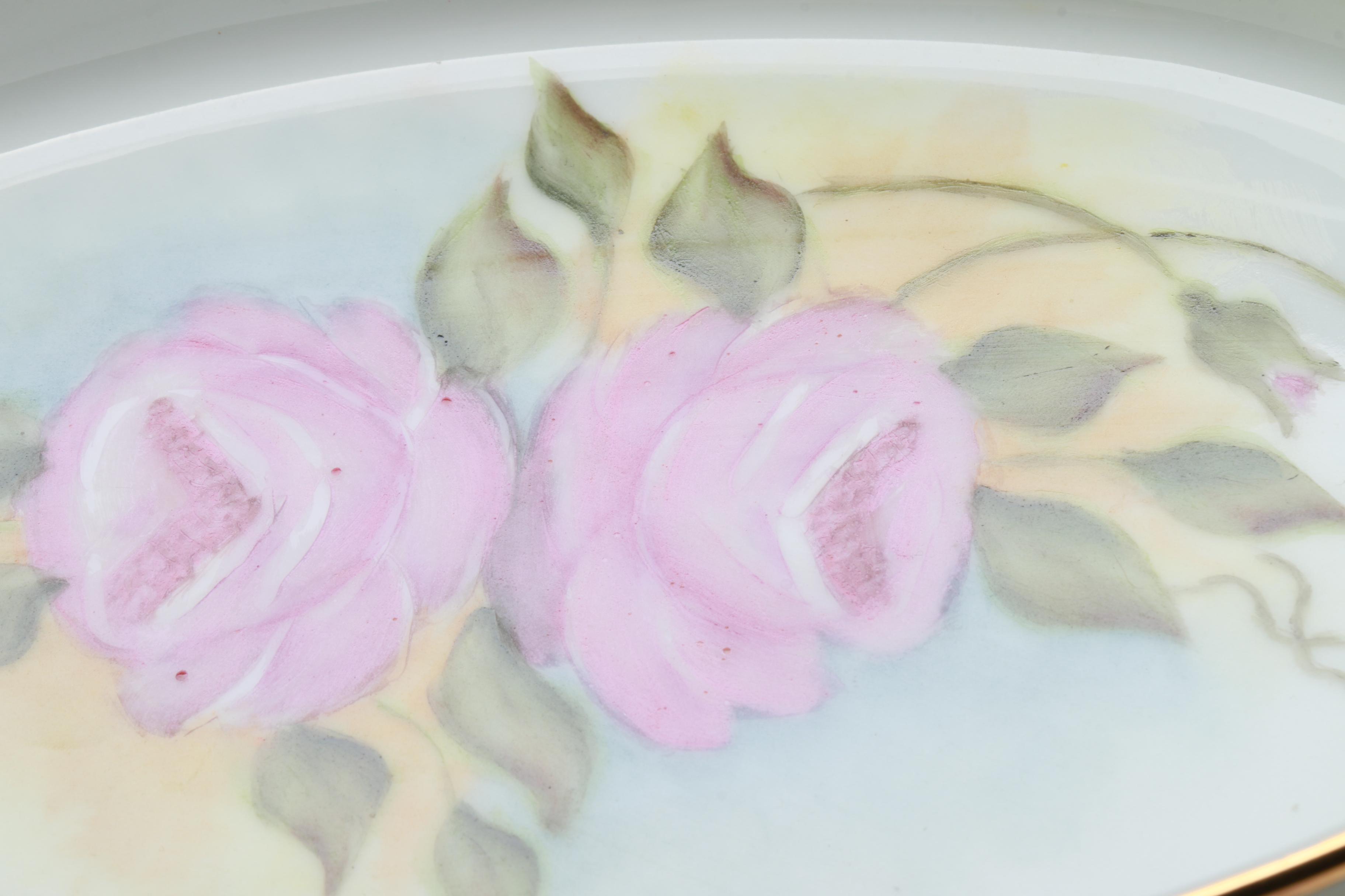 Floral Ceramic and Porcelain Pieces