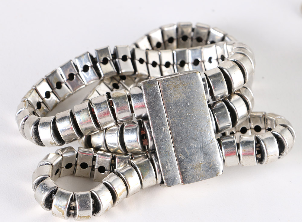 Collection of Silver Tone Costume Jewelry