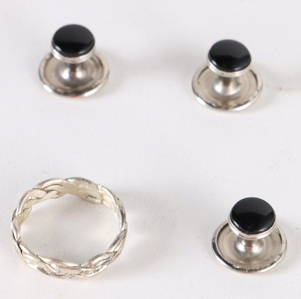 Collection of Silver Tone Costume Jewelry