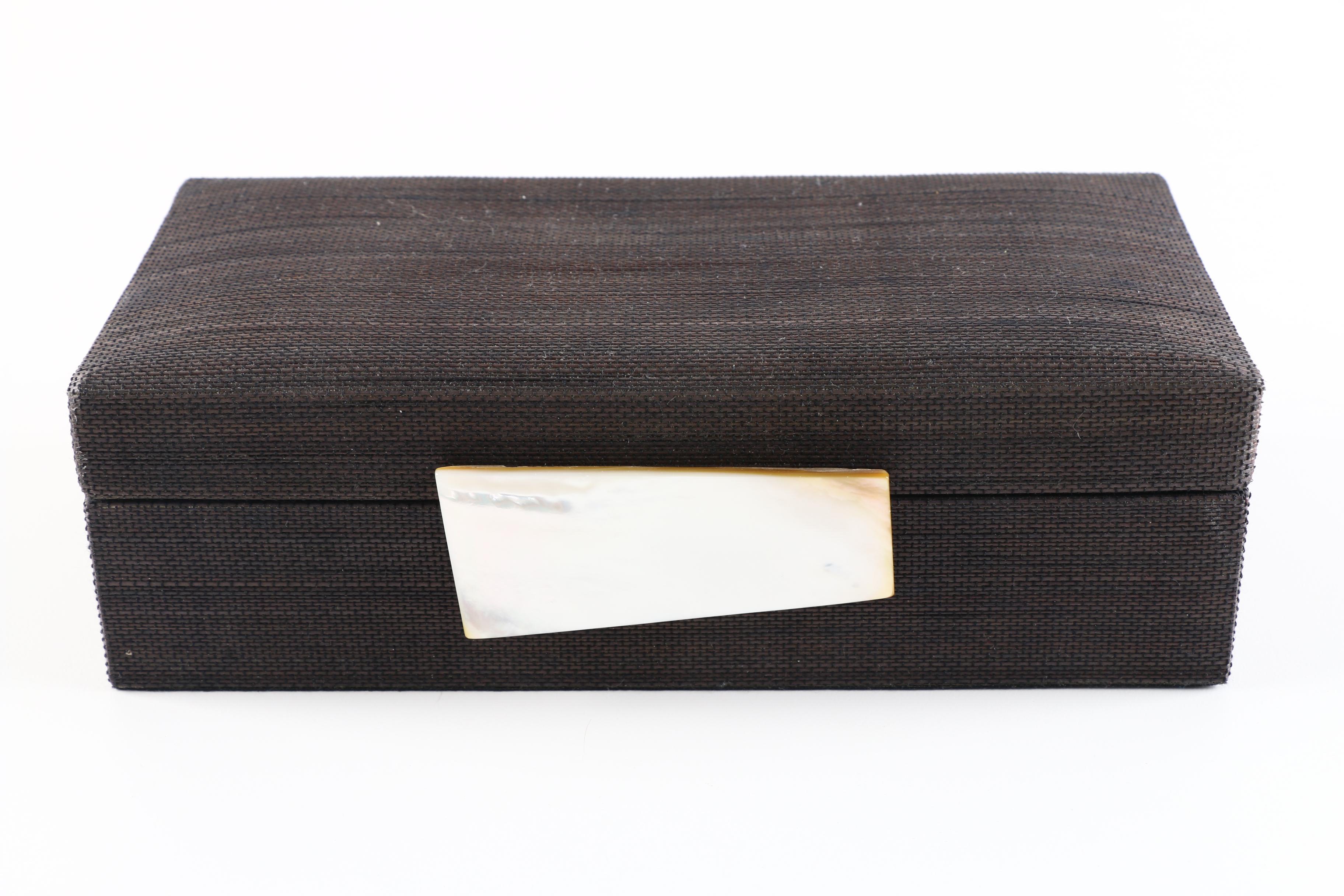 Trinket Boxes Featuring Mother of Pearl