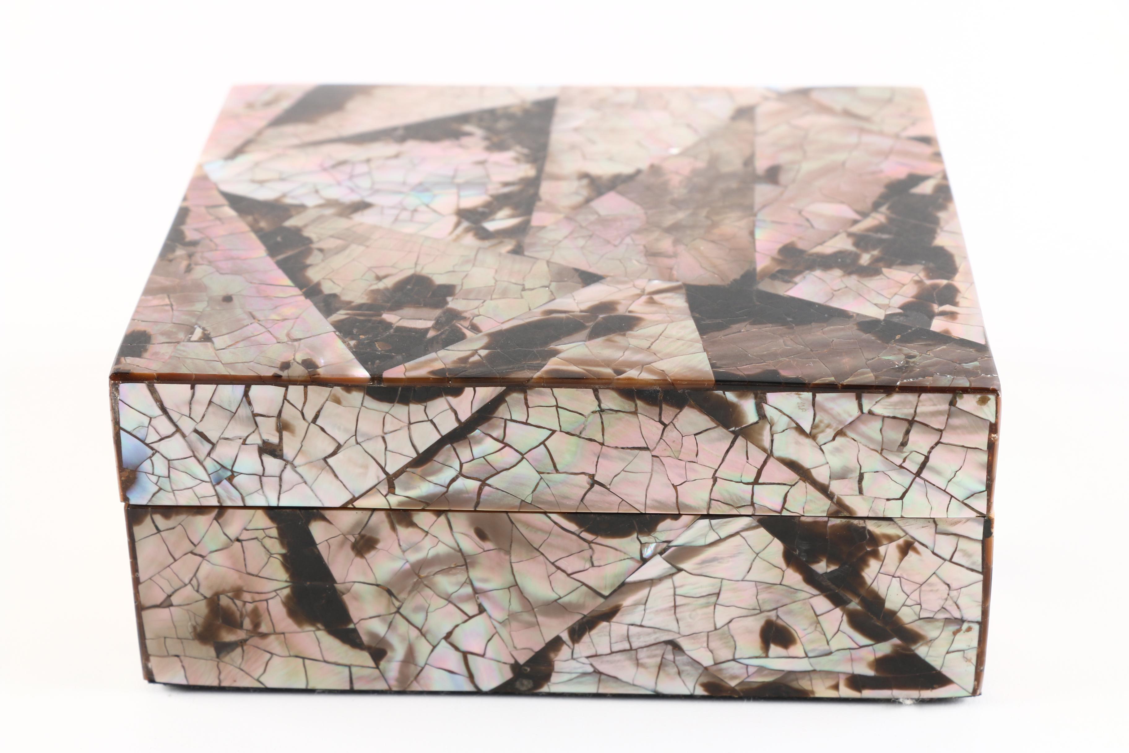 Trinket Boxes Featuring Mother of Pearl