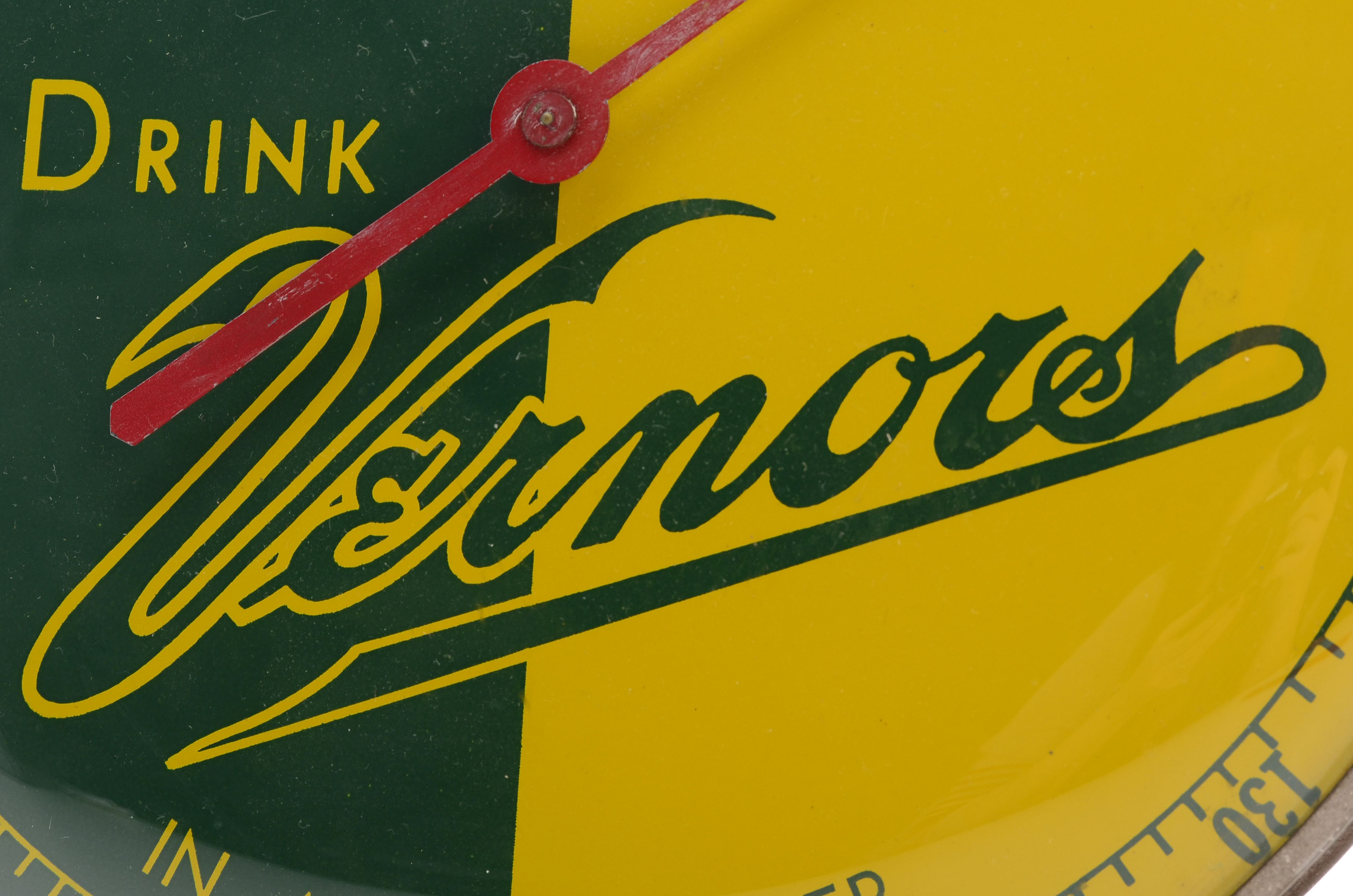 Vintage Vernors Ginger Ale Advertising Thermometer