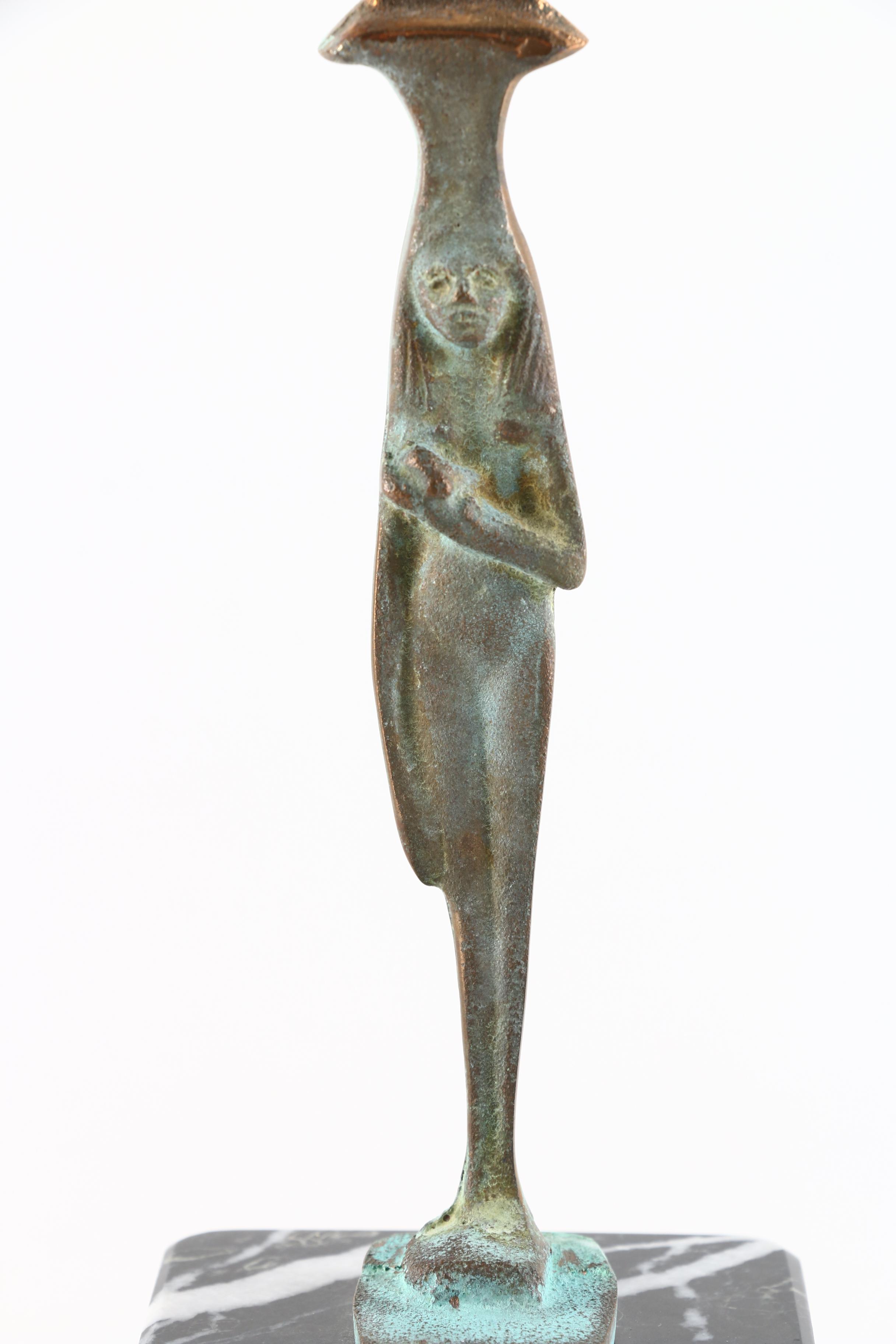 Reproduction Mirror of Isis Sculpture