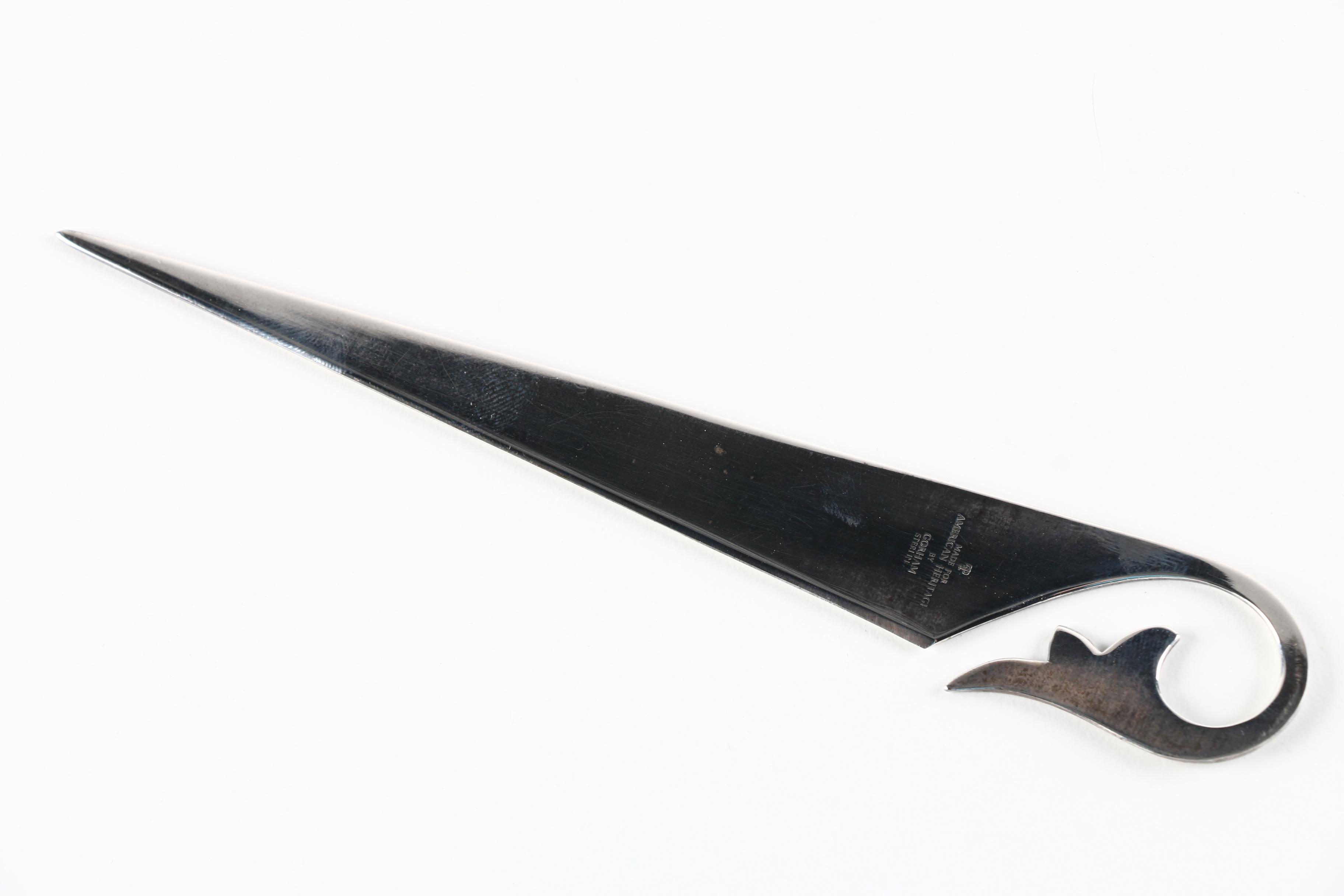 Gorham American Heritage Sterling Silver Letter Opener