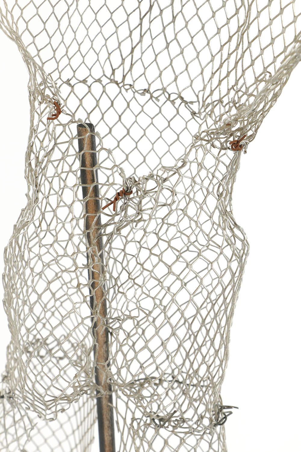 John Tuska Wire Mesh Sculpture Studio Work