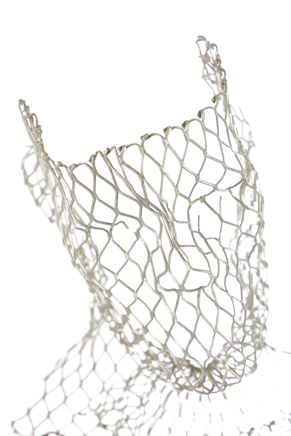 John Tuska Wire Mesh Sculpture Studio Work